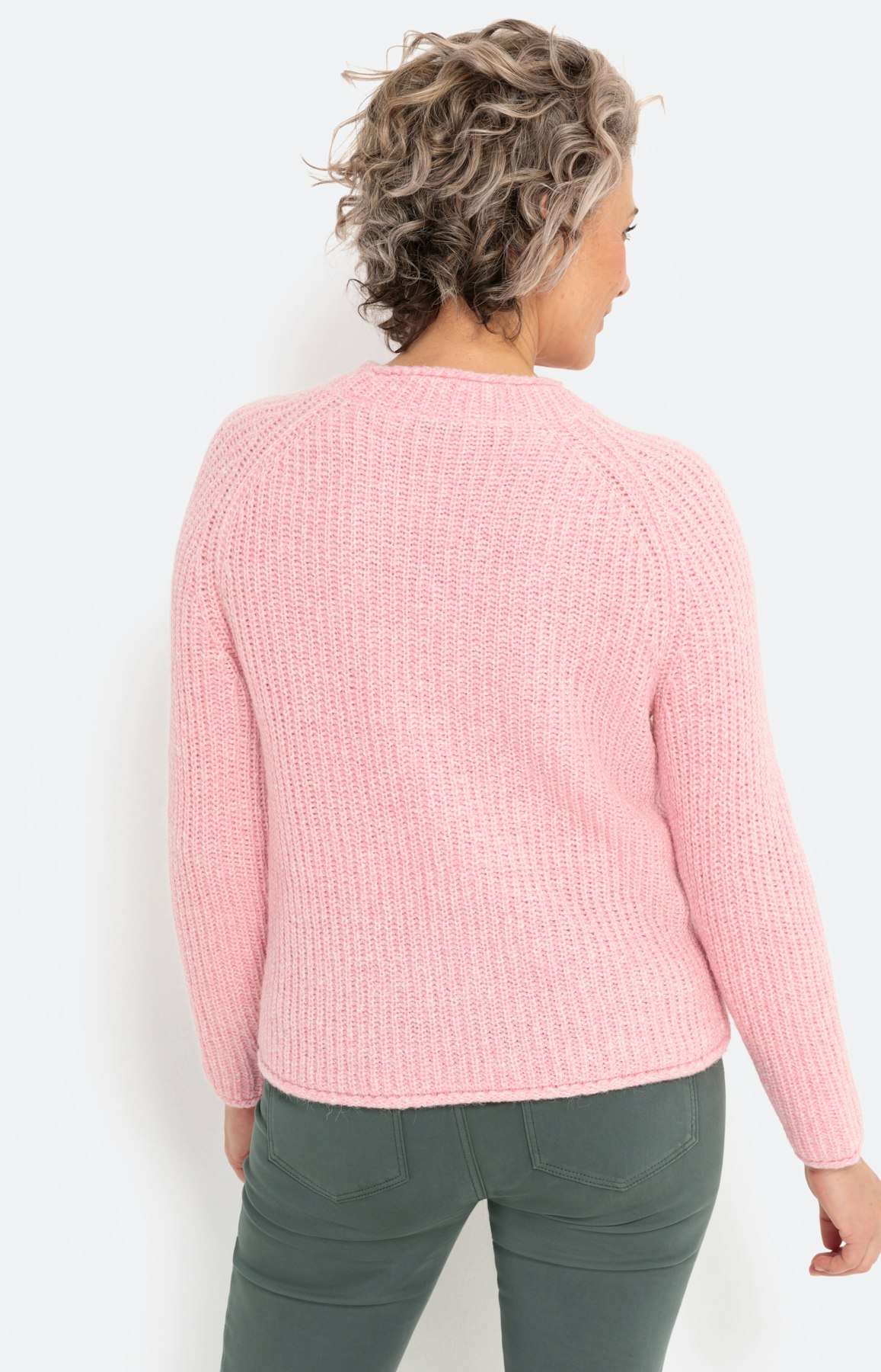 Weicher Pullover mit langem Arm