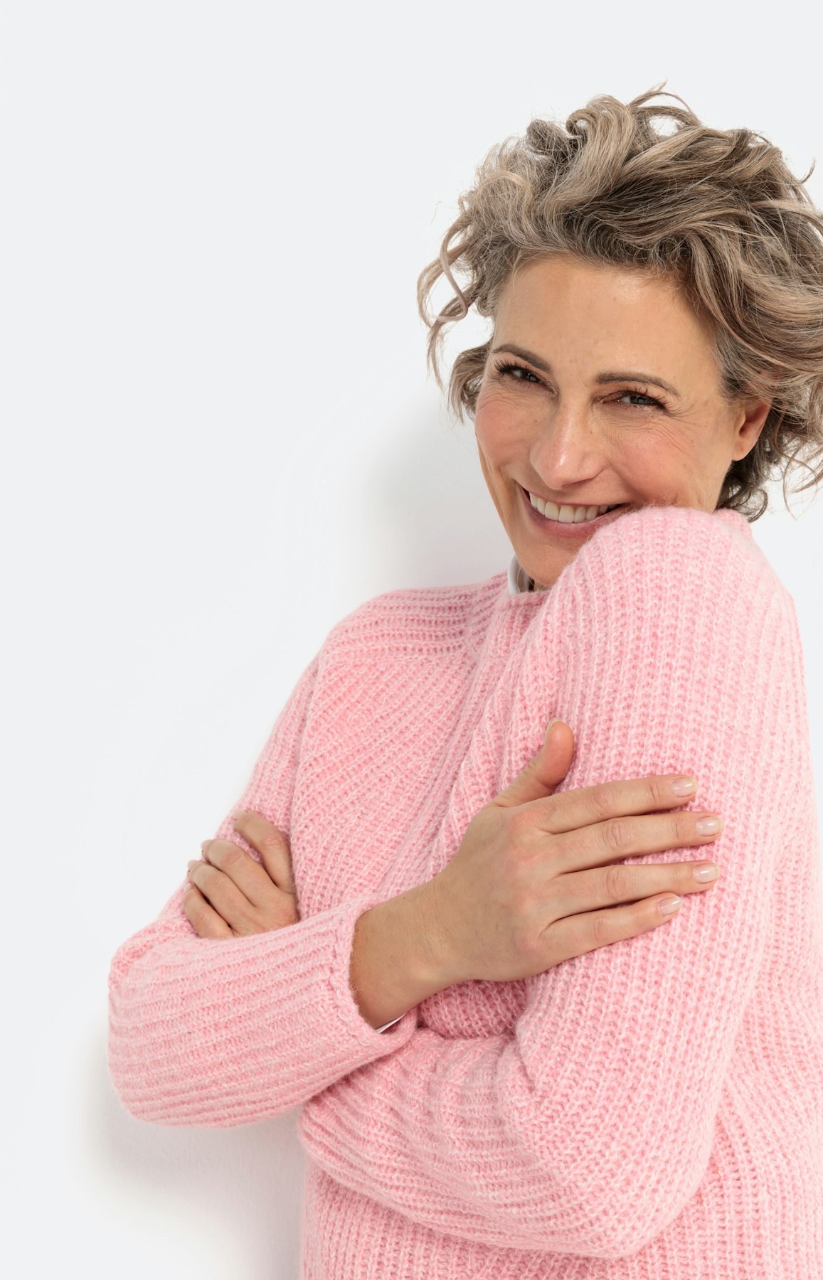 Weicher Pullover mit langem Arm