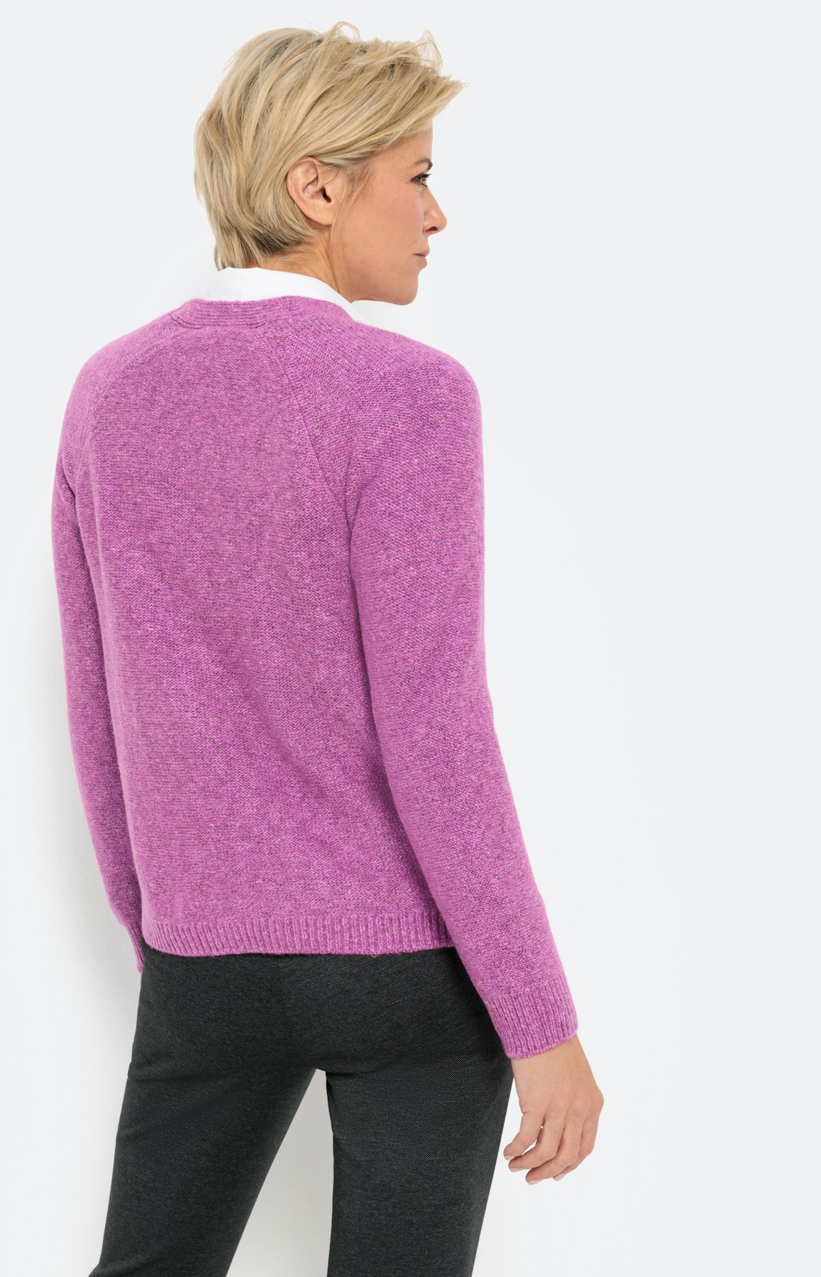 Cardigan met lange mouwen