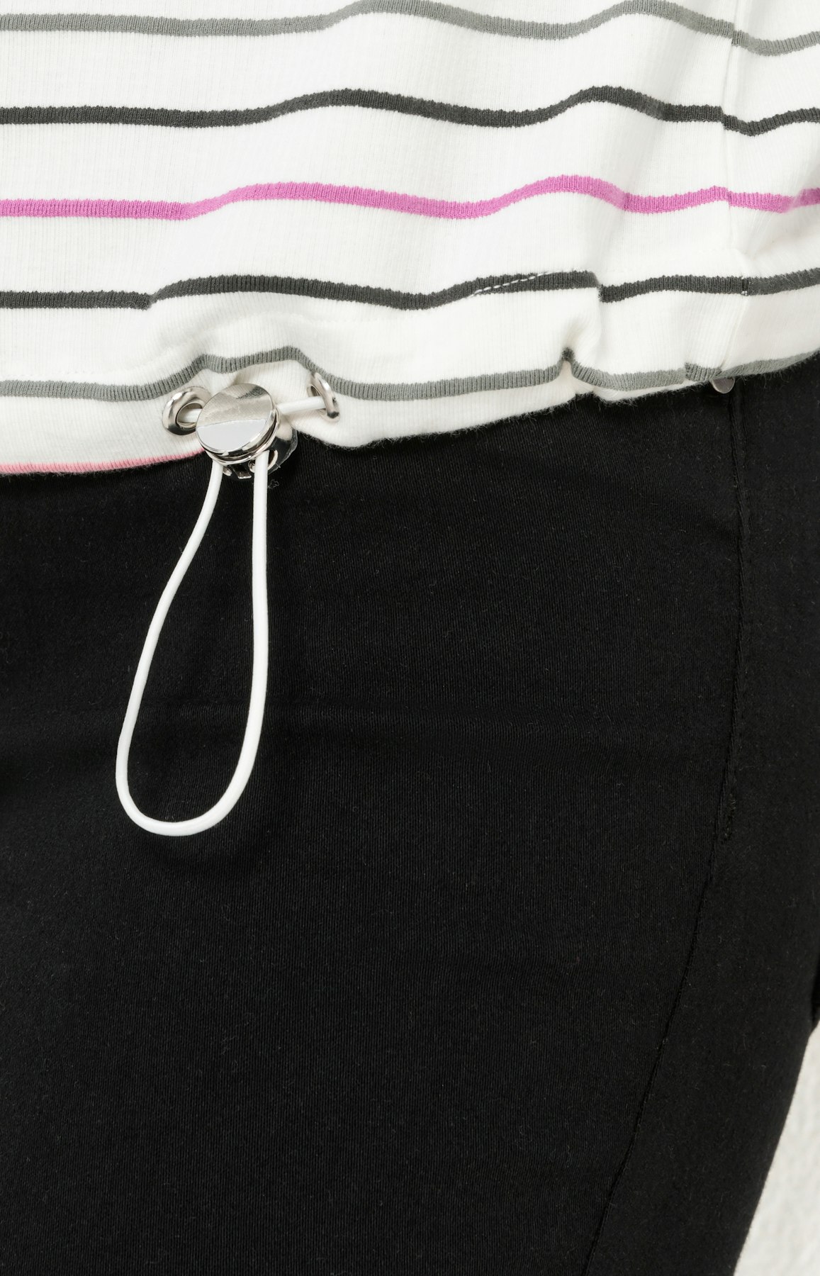 Shirt met lange mouwen en strepen