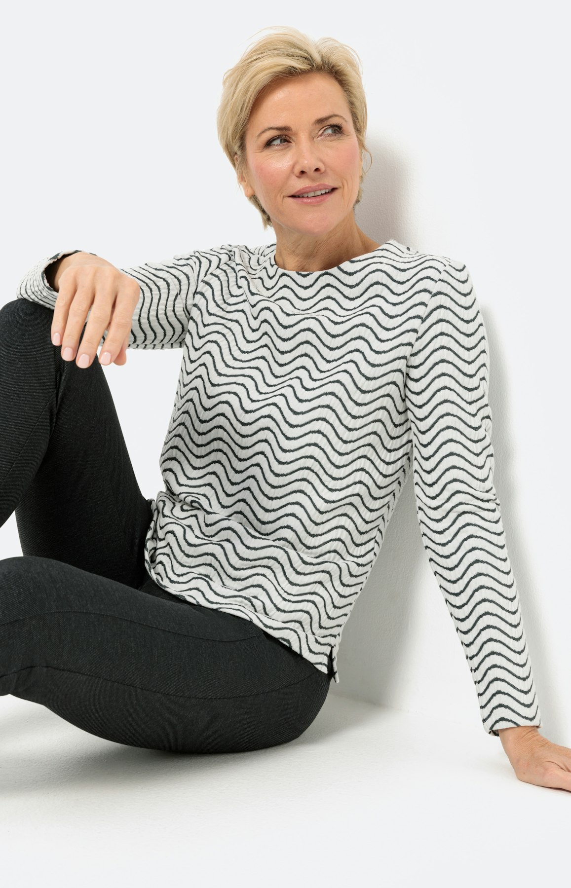 Sweatshirt met lange mouwen