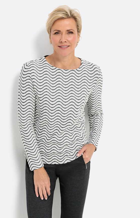 Sweatshirt met lange mouwen