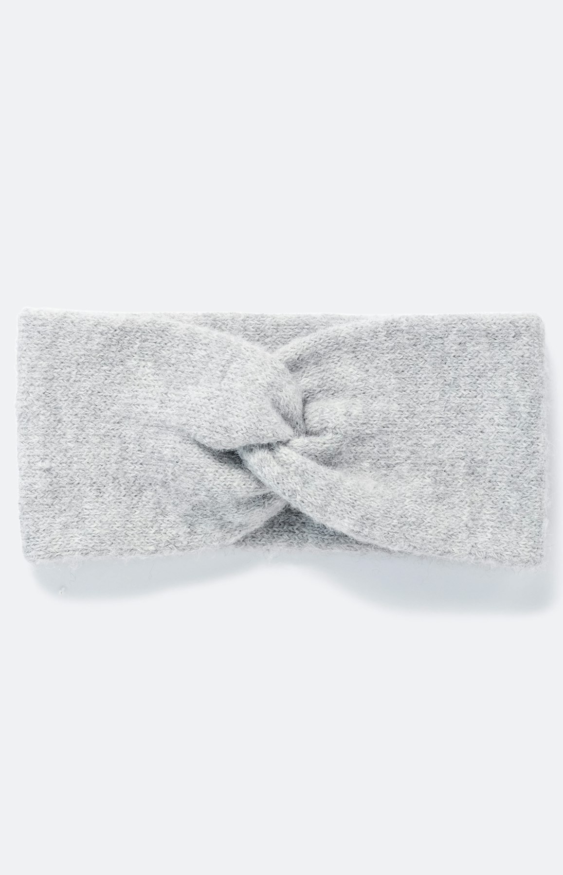 Stirnband aus Strick mit Knotendetail