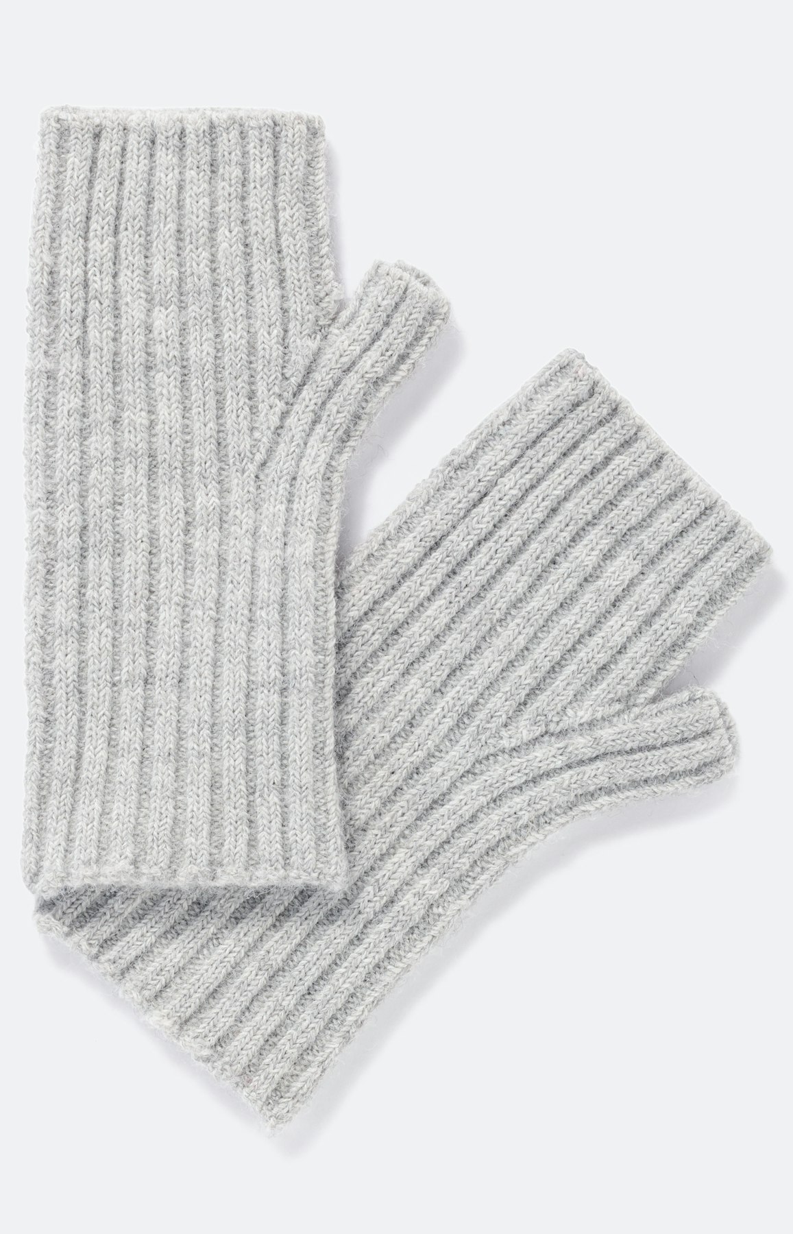 Gerippte Stulpen aus weichem Strick