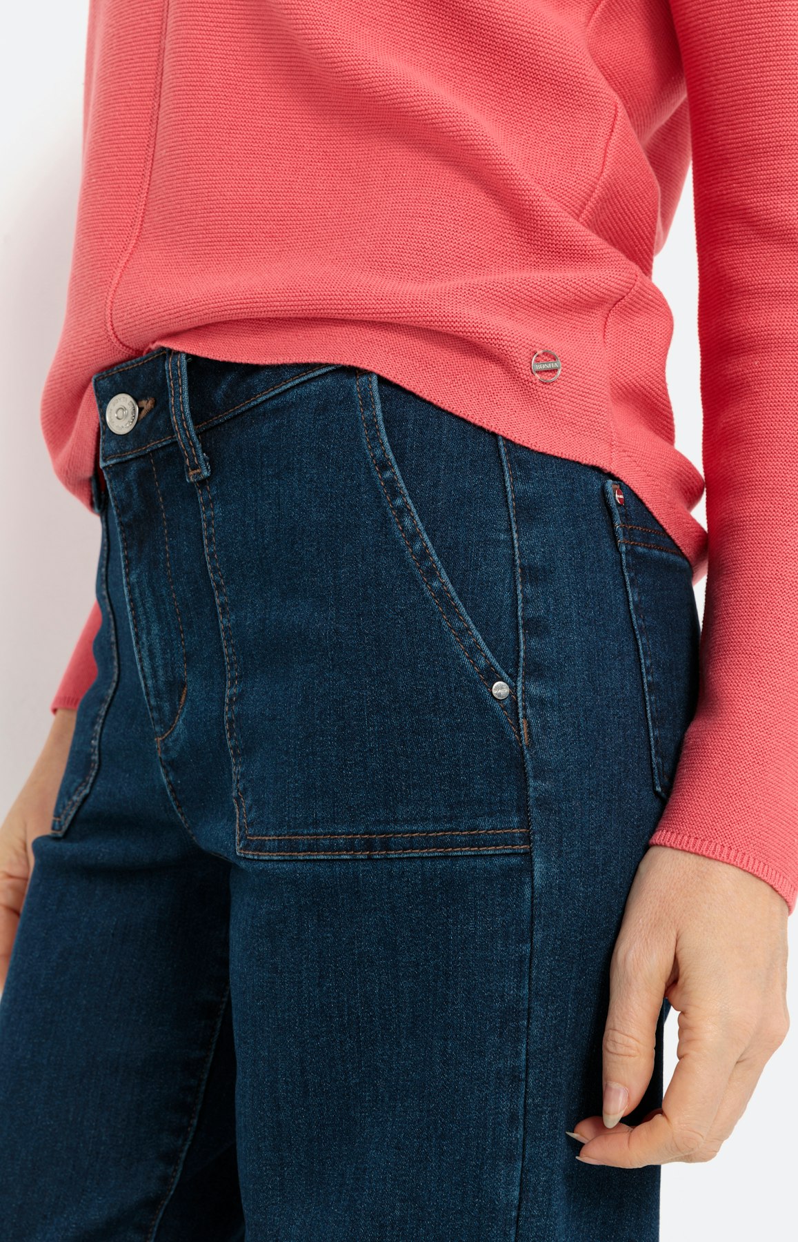 Wide Leg Jeans mit Stretch-Anteil 30Inch