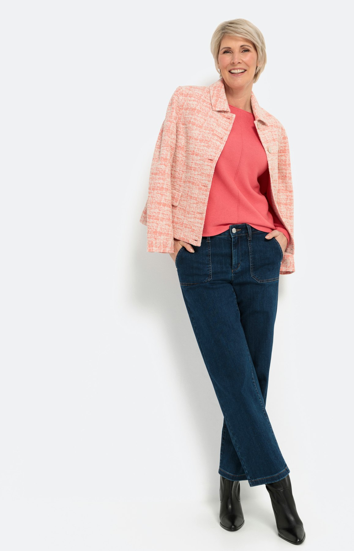 Wide Leg Jeans mit Stretch-Anteil 30Inch