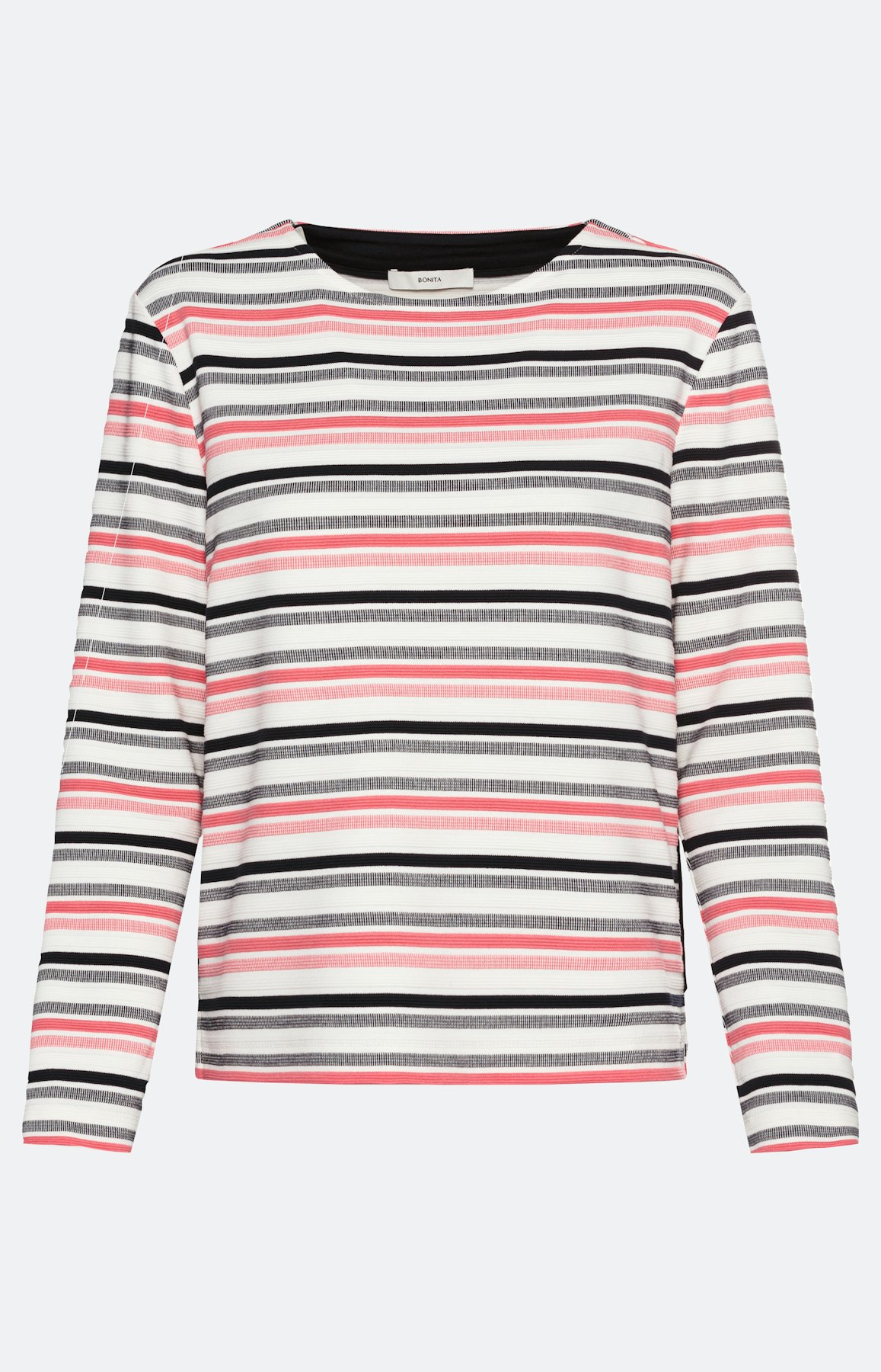 Shirt met lange mouwen in streep-look