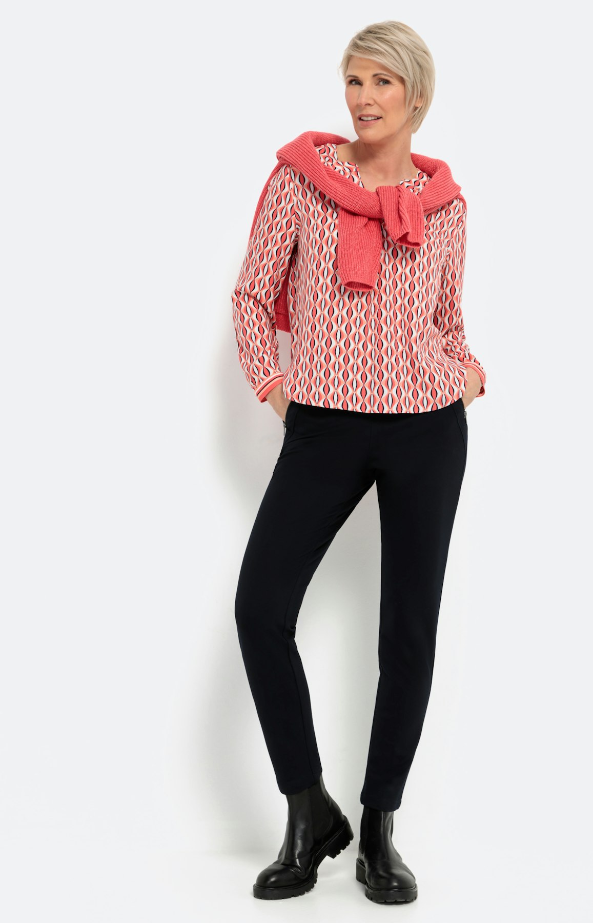 Pull-onbroek van stevige jersey