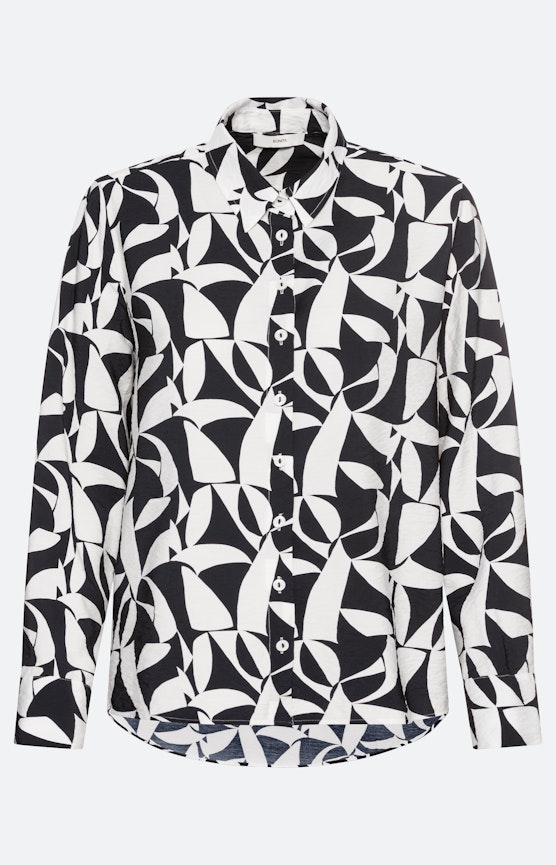 Gestructureerde blouse in all-overdesign