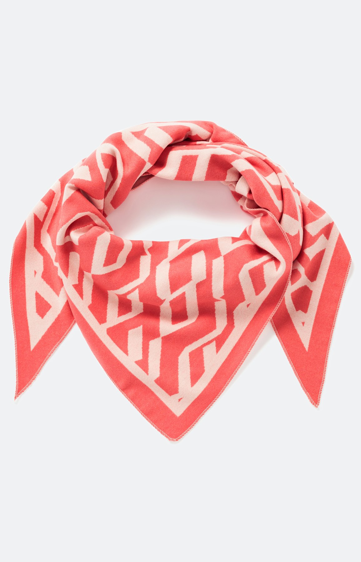 Schal im modernen Jacquard-Look