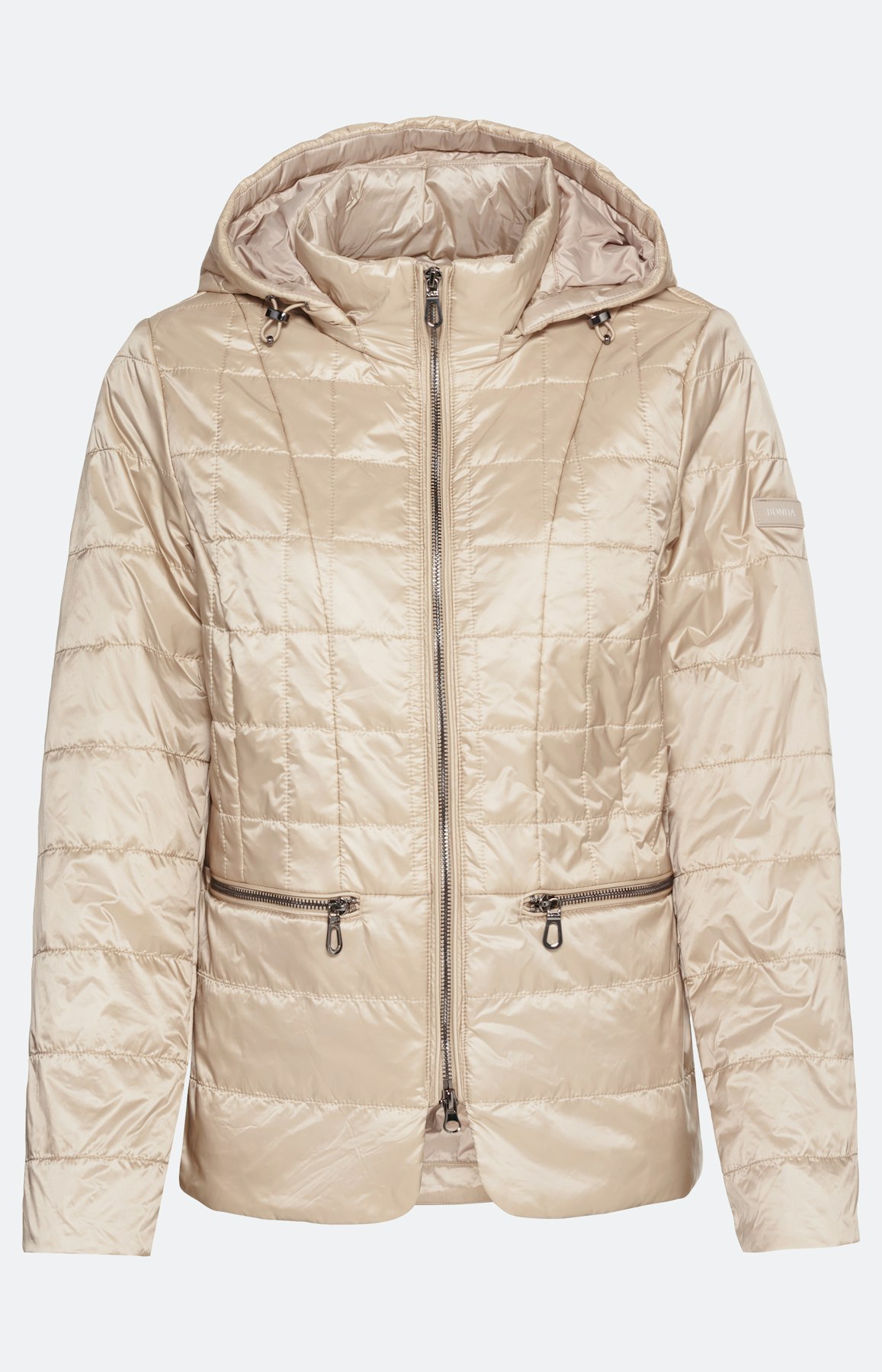 Steppjacke mit Kapuze