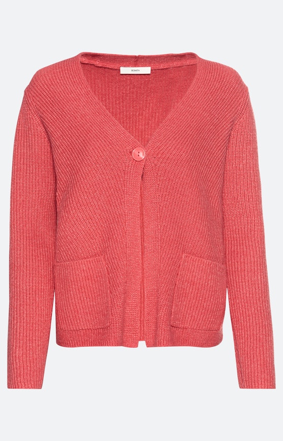 Cardigan met lange mouwen en knopen