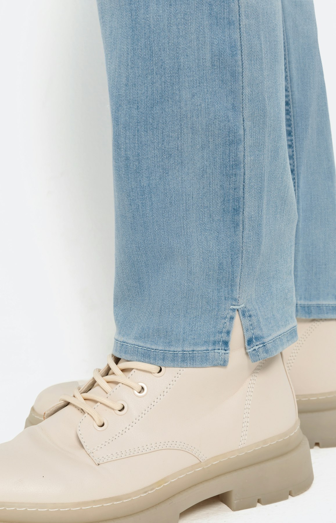 Regular jeans met washed-effecten 30inch