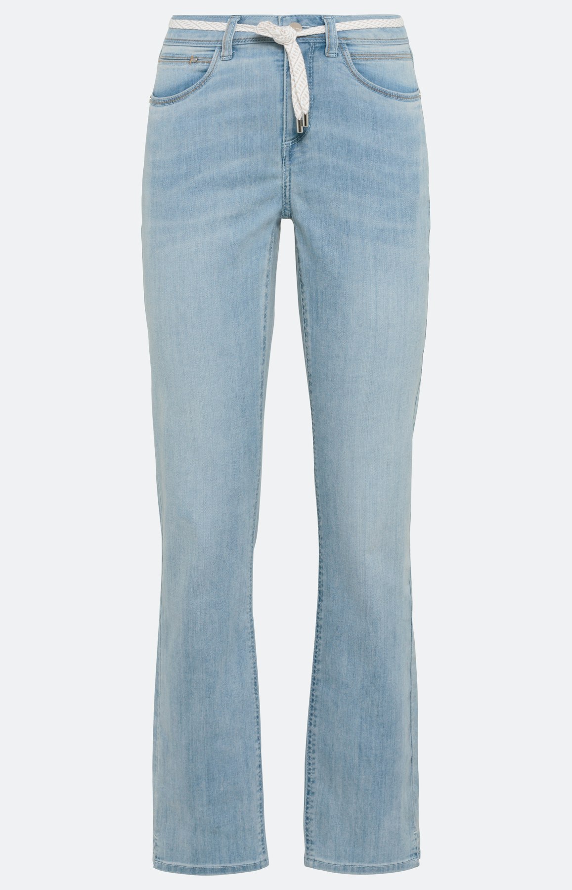Regular jeans met washed-effecten 30inch