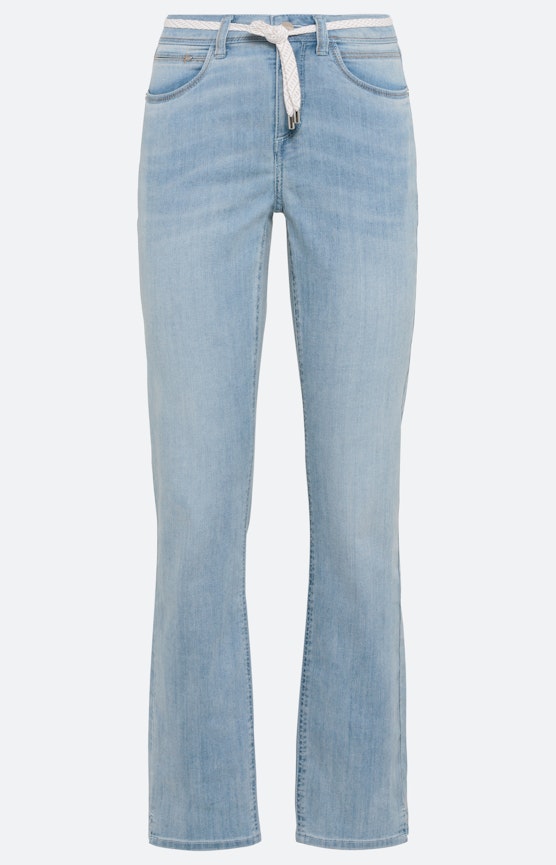 Regular jeans met washed-effecten 30inch