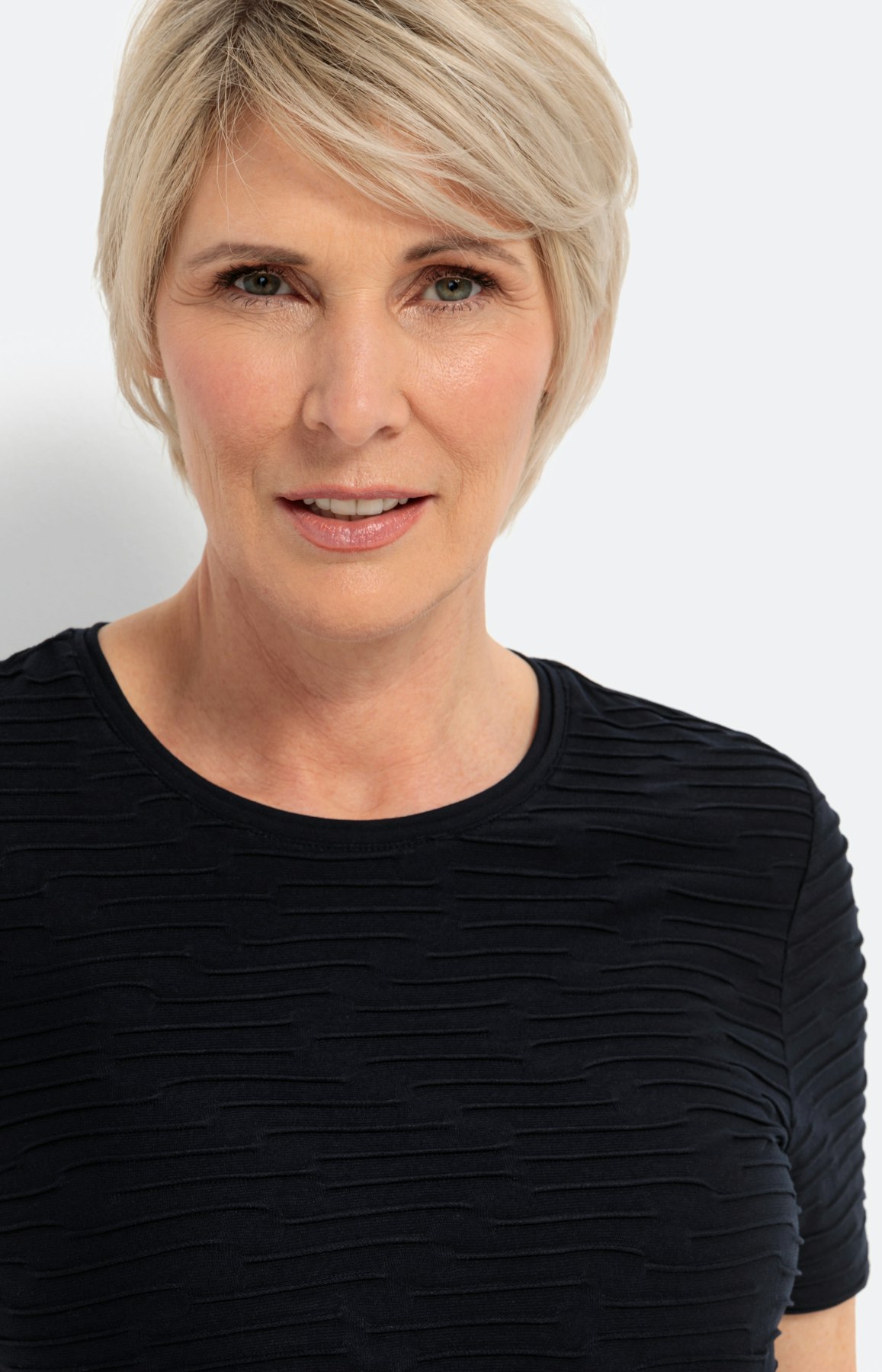 Zacht T-shirt met ronde hals