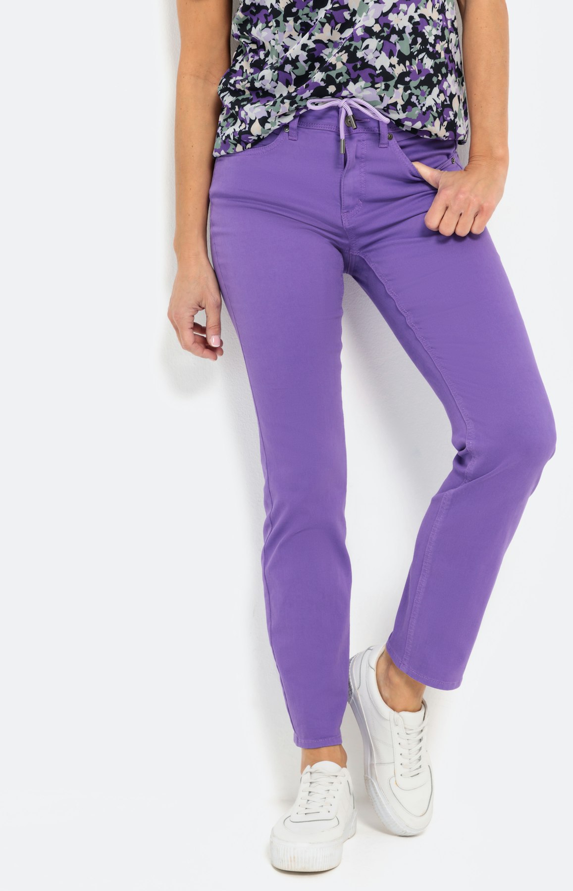 5-pocket jeans, lavendel, 30 inch