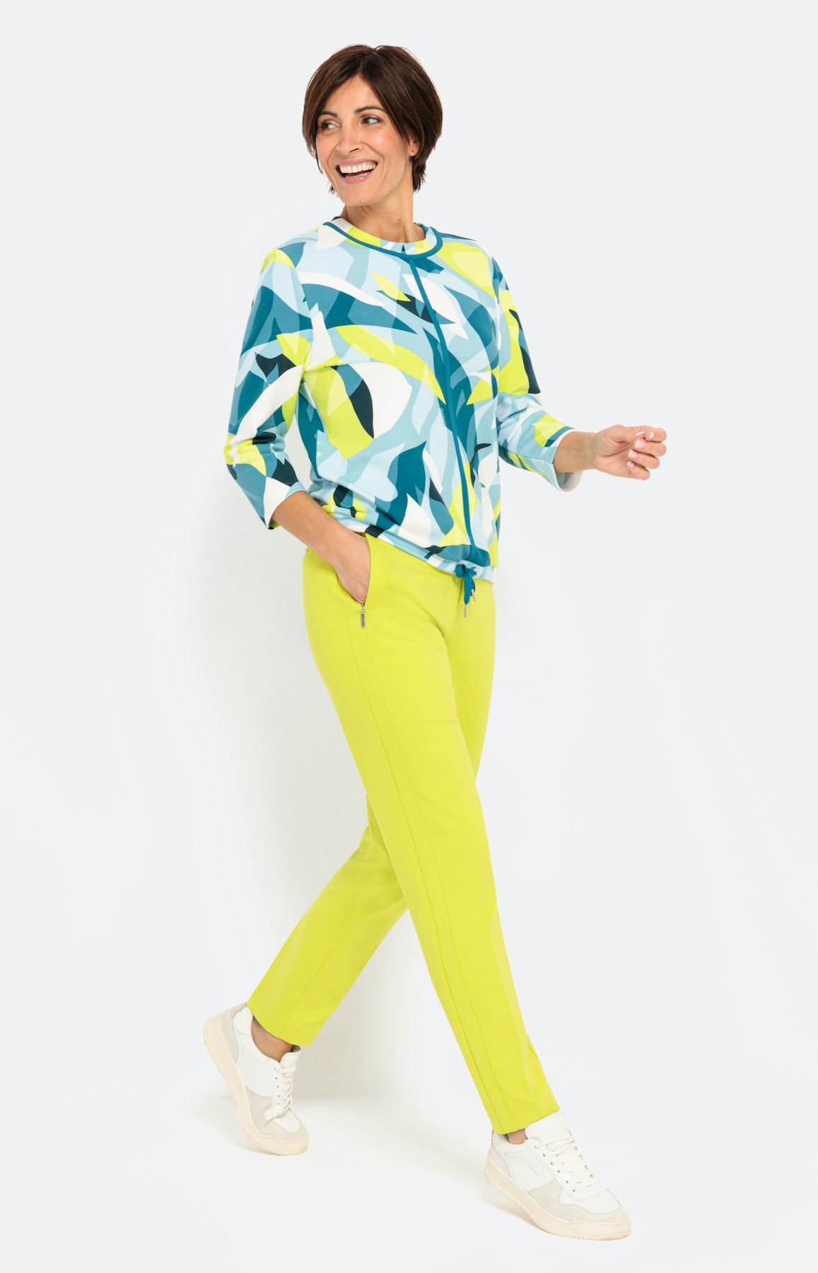 Sweatshirt met print all-over