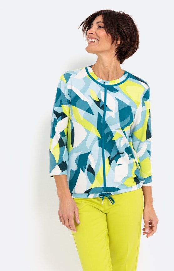 Sweatshirt met print all-over