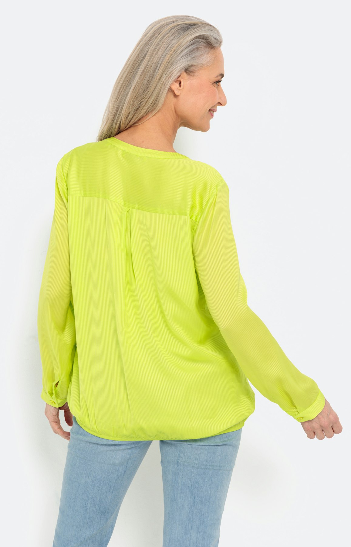 Viscose Tunika, uni lime