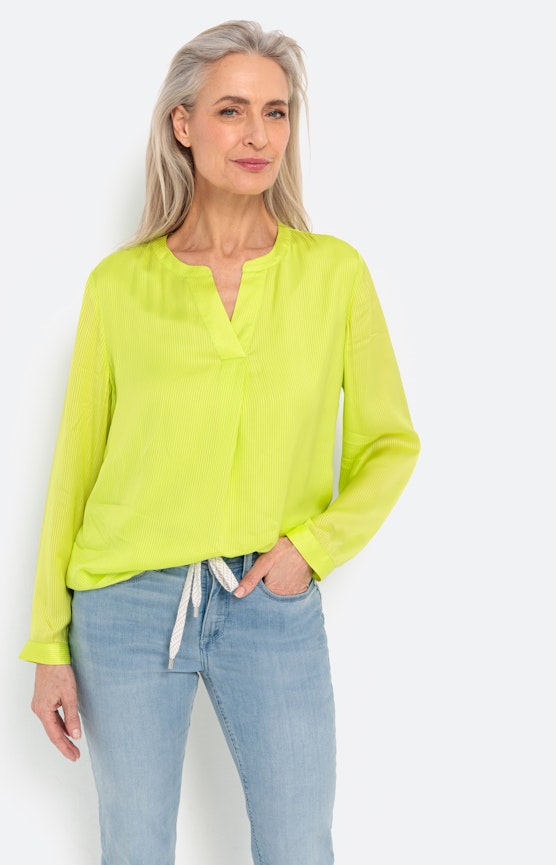 Tuniek vaan viscose, uni lime