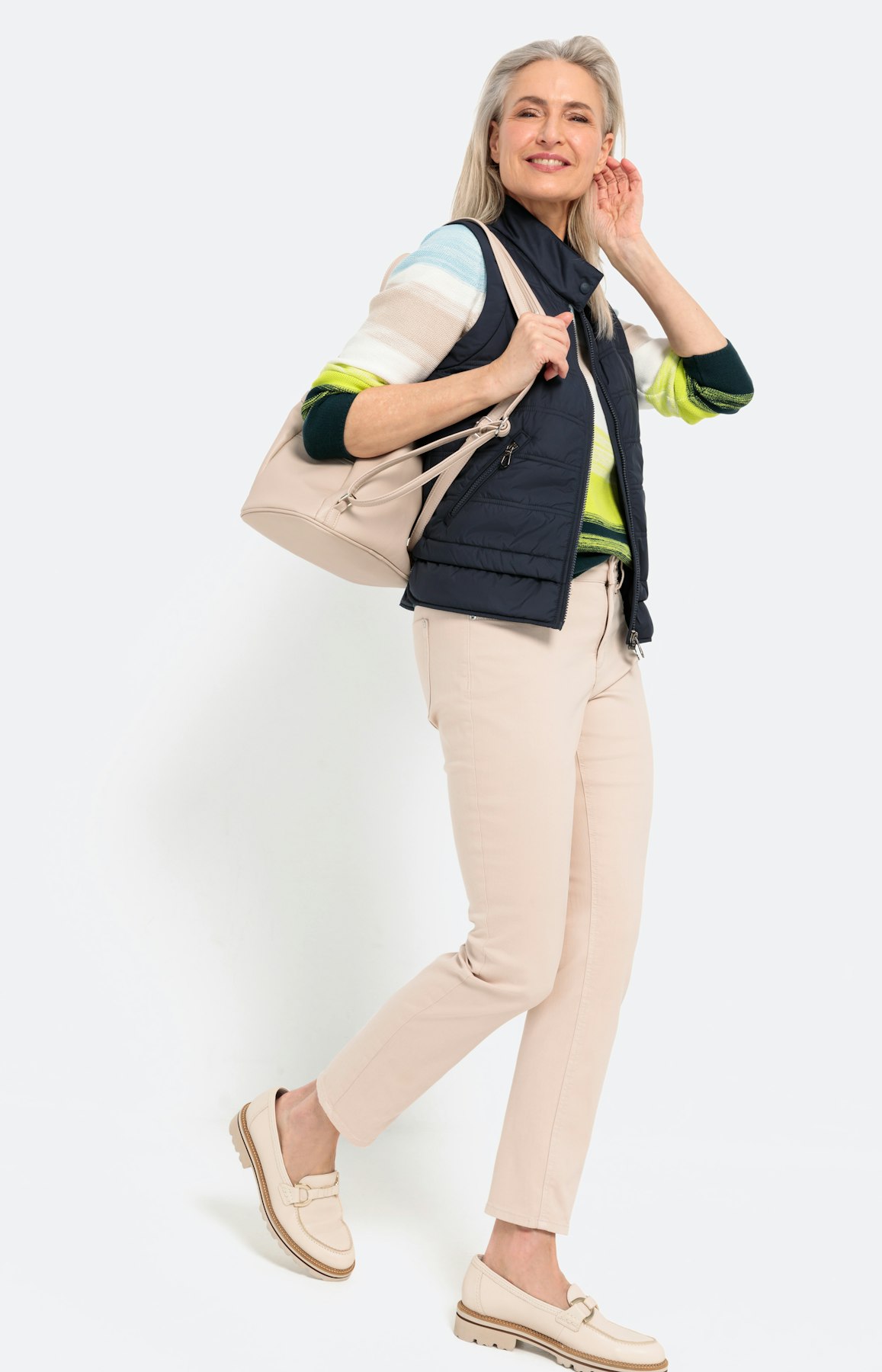 Bodywarmer met ritszakken