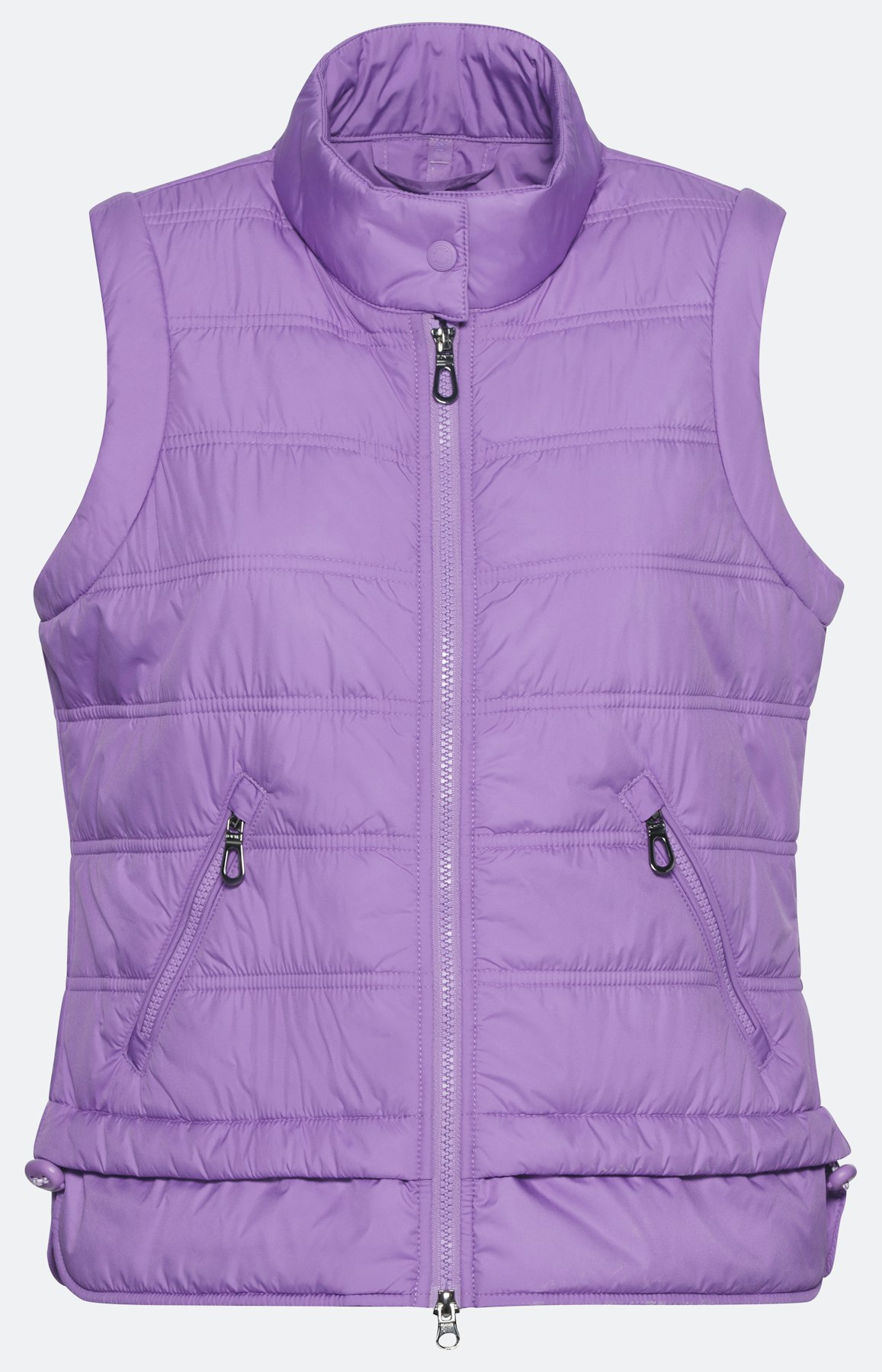 Bodywarmer met een opstaande kraag