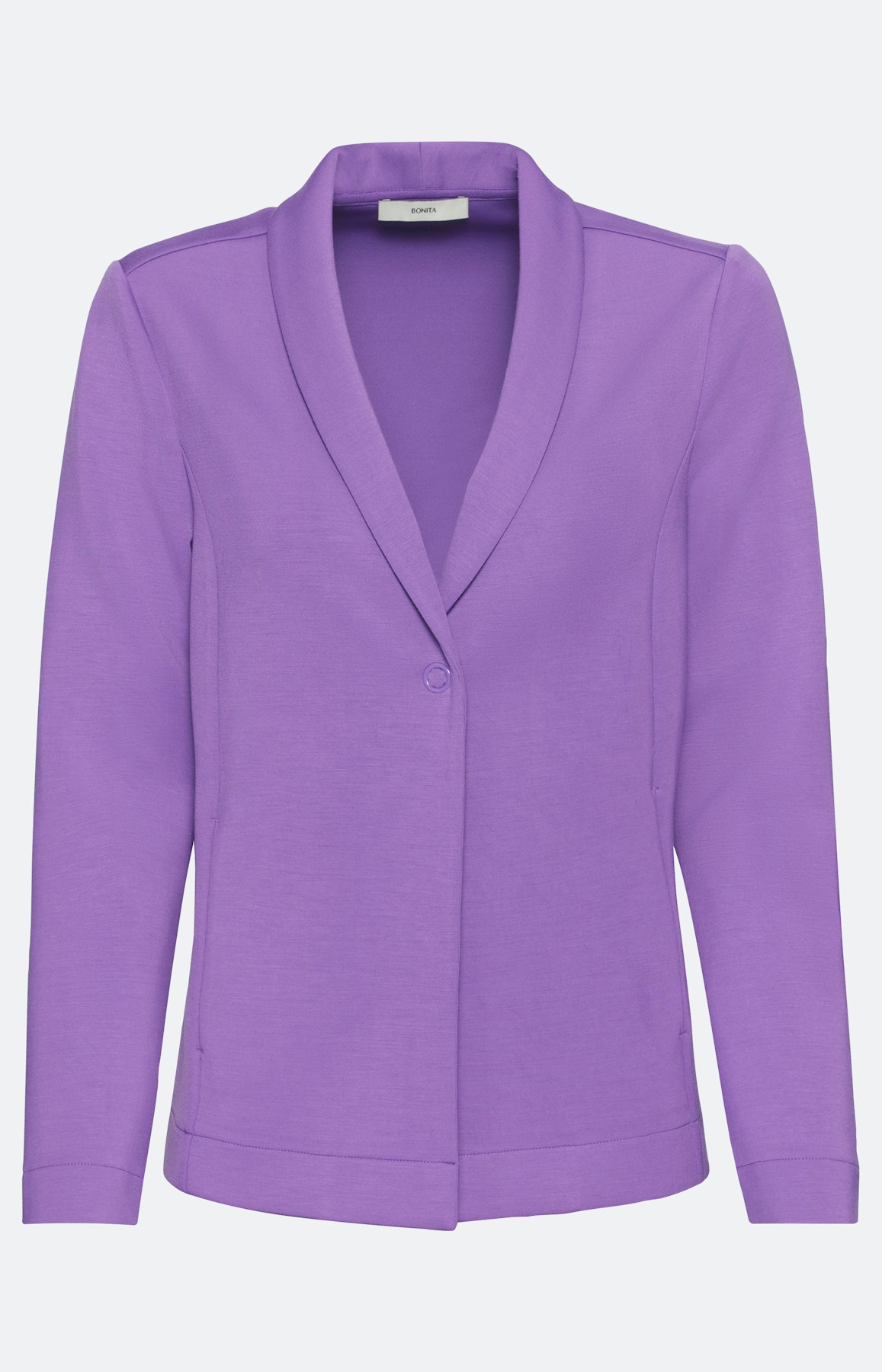Blazer aus Scuba, lavendel
