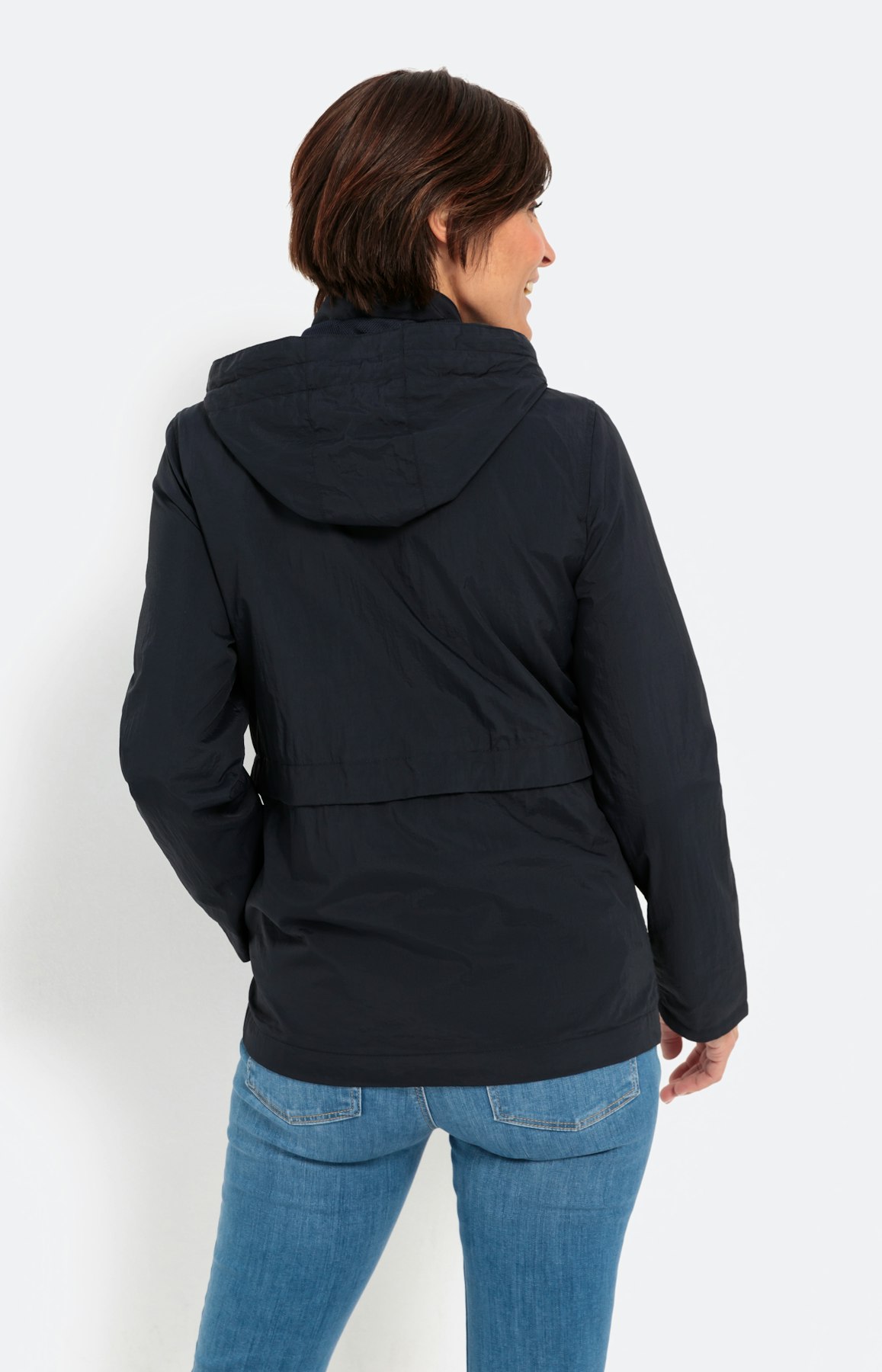 Lichte jas, parka , navy