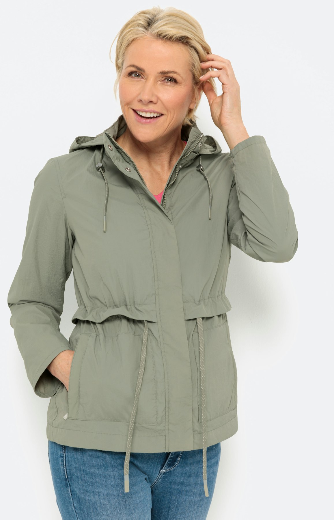 Zomerjack, Parka, sage