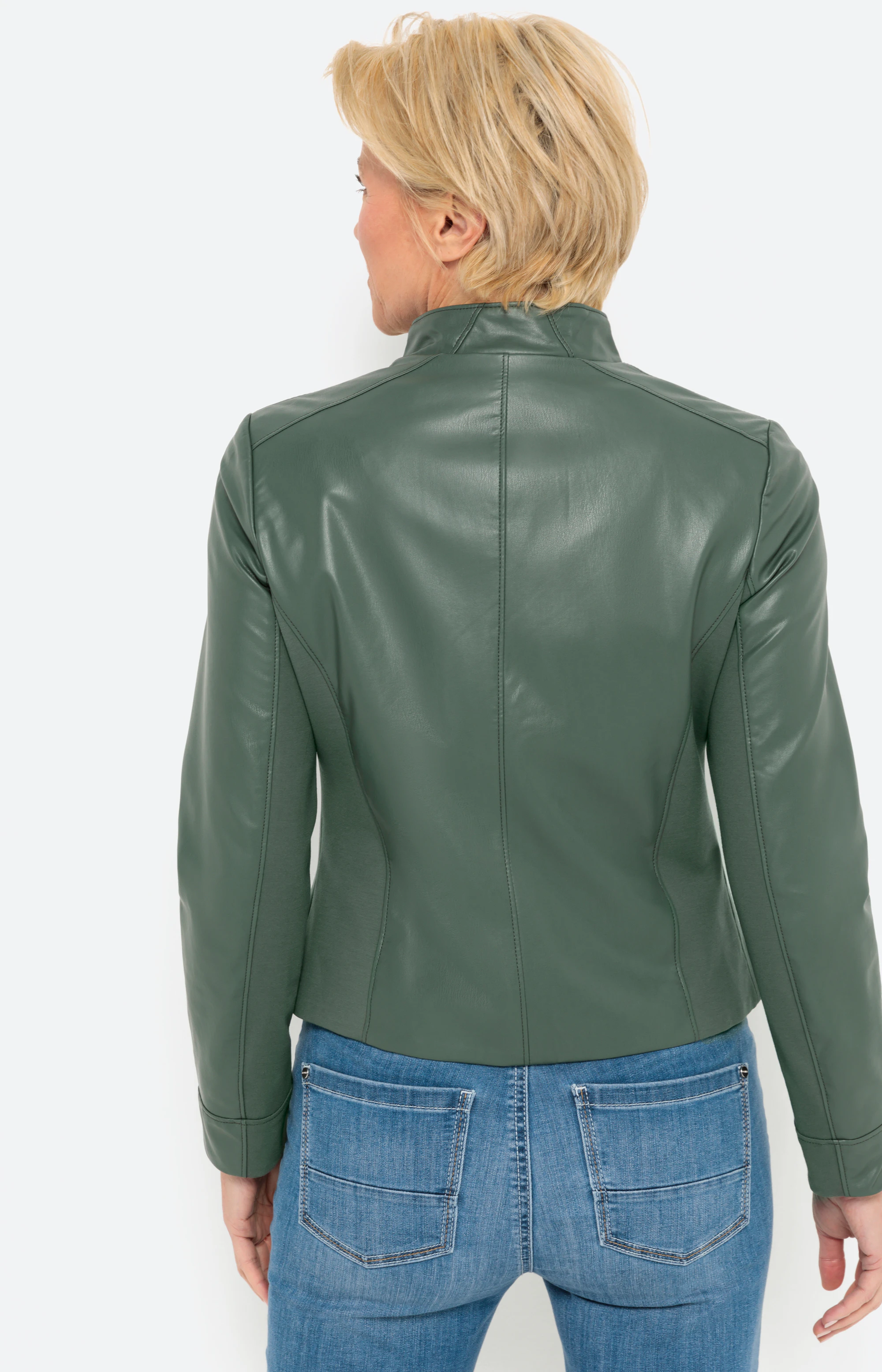 ONLY Jacke In Lederoptik ONLSIMONE Schwarz