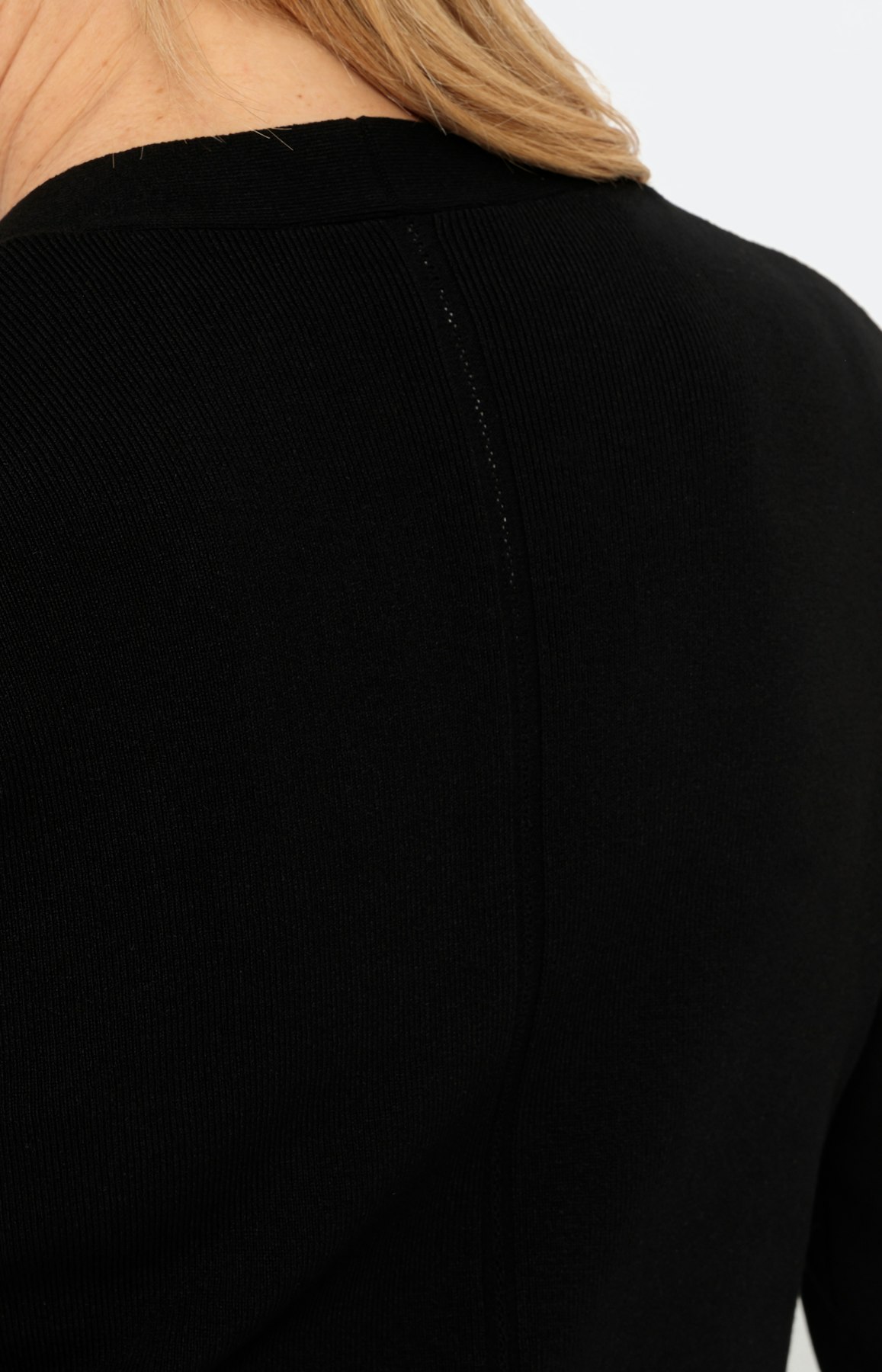 Open cardigan met 3/4-mouwen