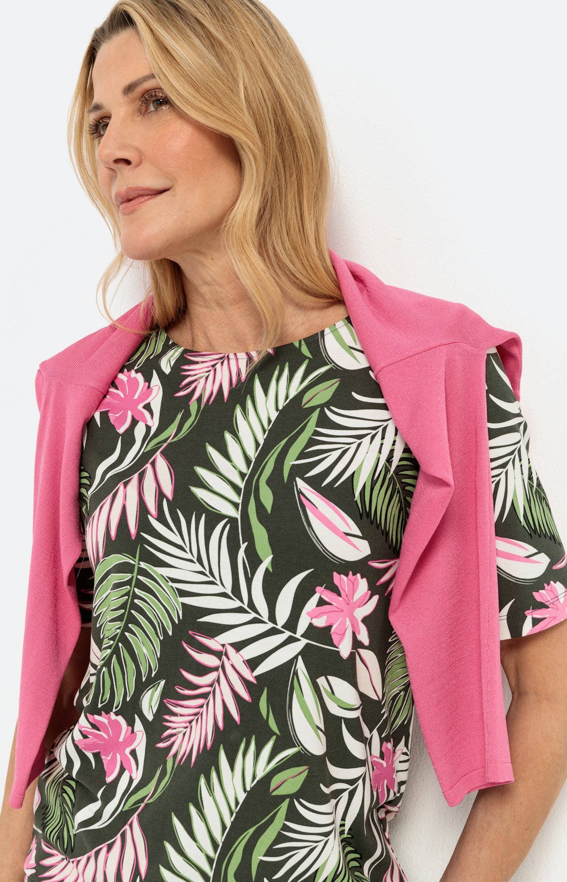 T-Shirt tropical Print