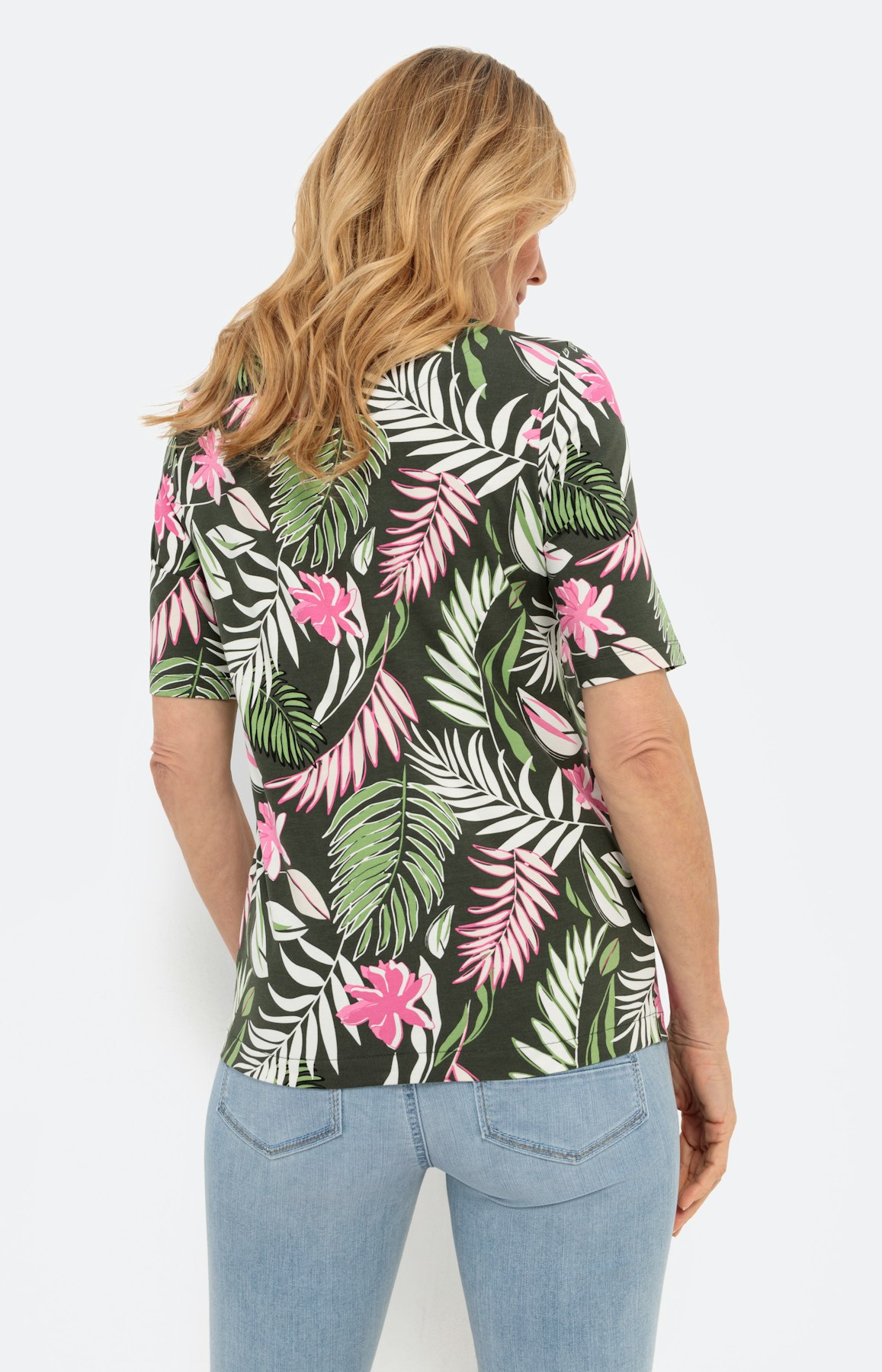 T-Shirt tropical Print