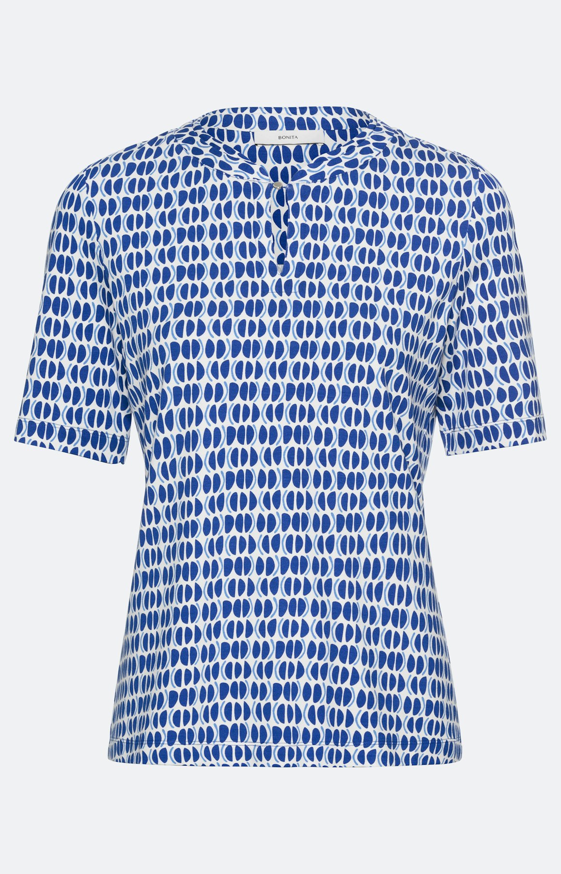 T-shirt met kraag en korte mouwen