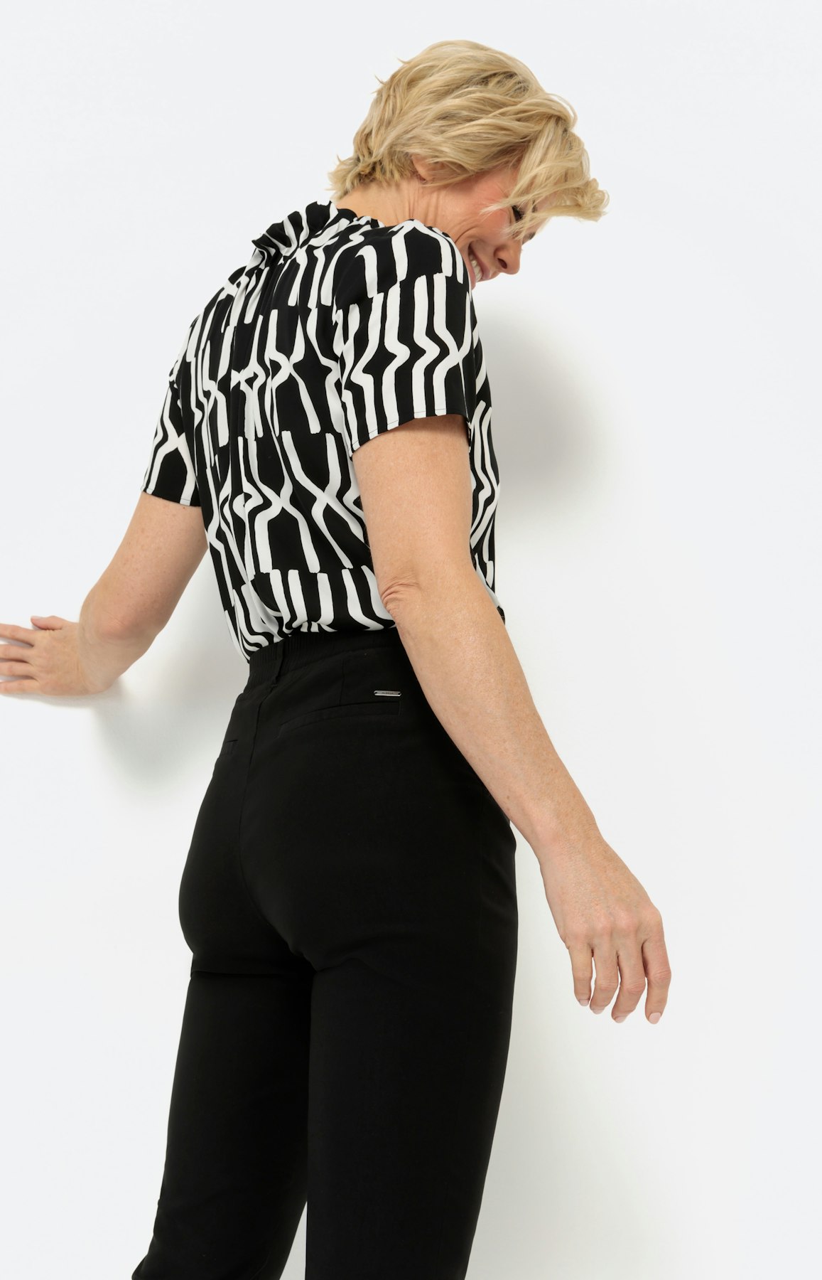 Elegante bengalin, zwart