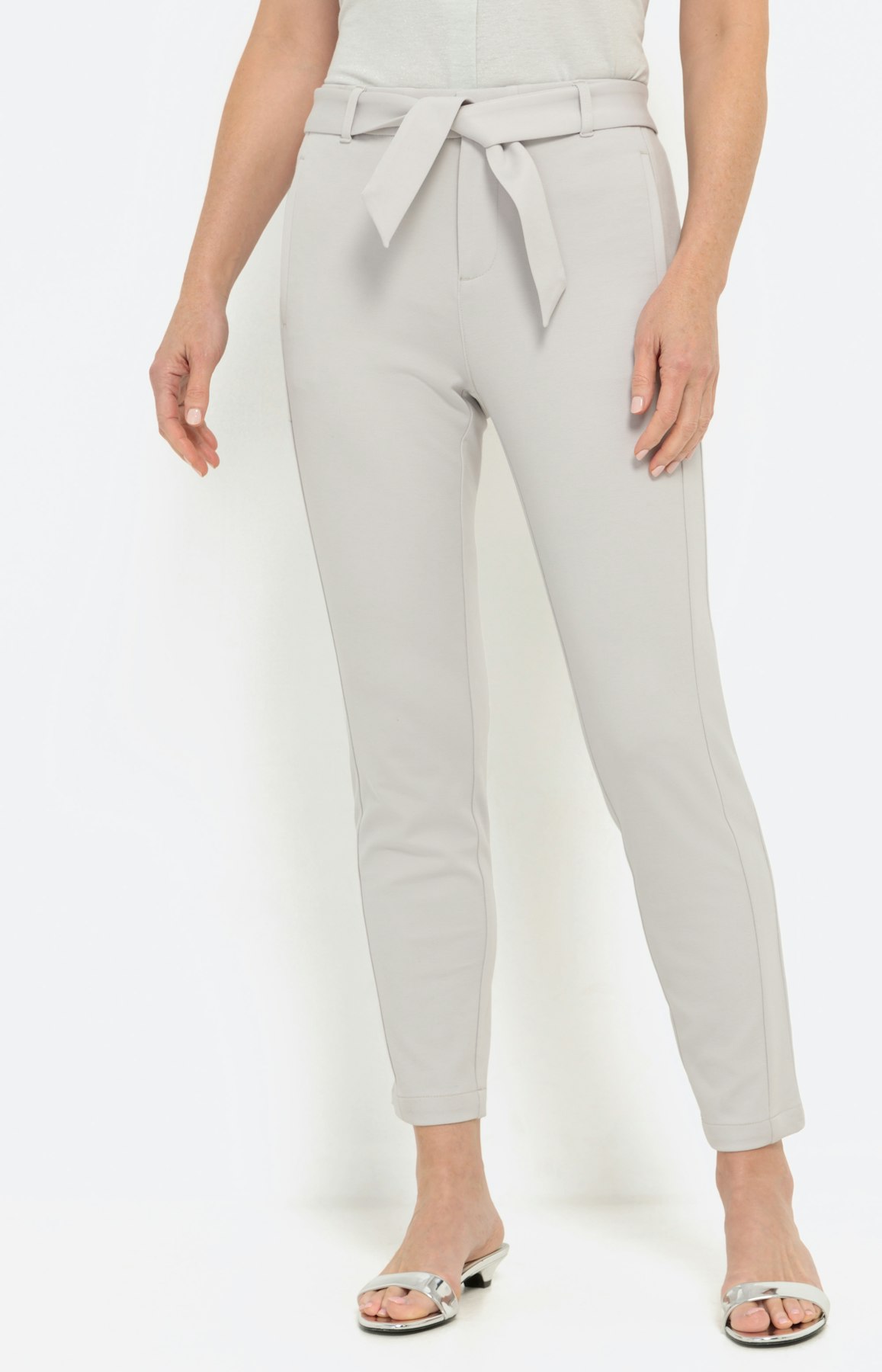 Modieuze jogger van sweatstof