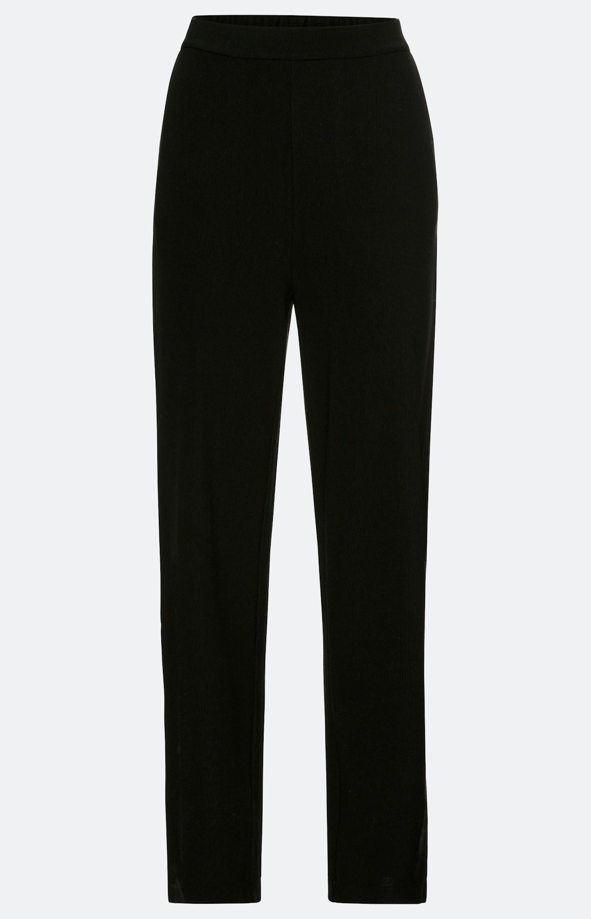 Wijde broek van aangename sweatstof