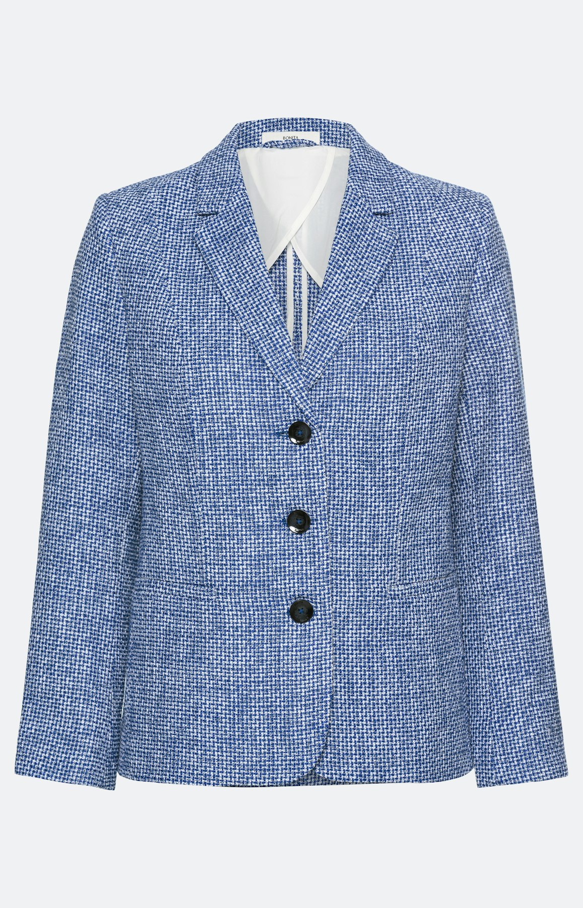 Klassieke blazer met structuur