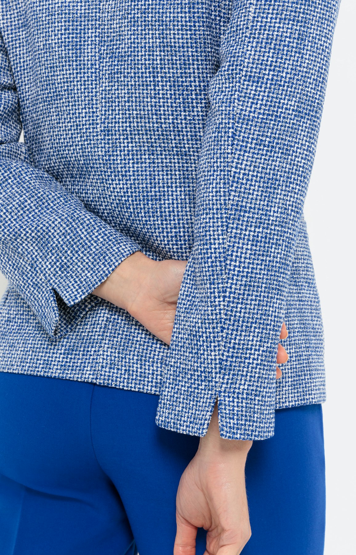 Klassieke blazer met structuur