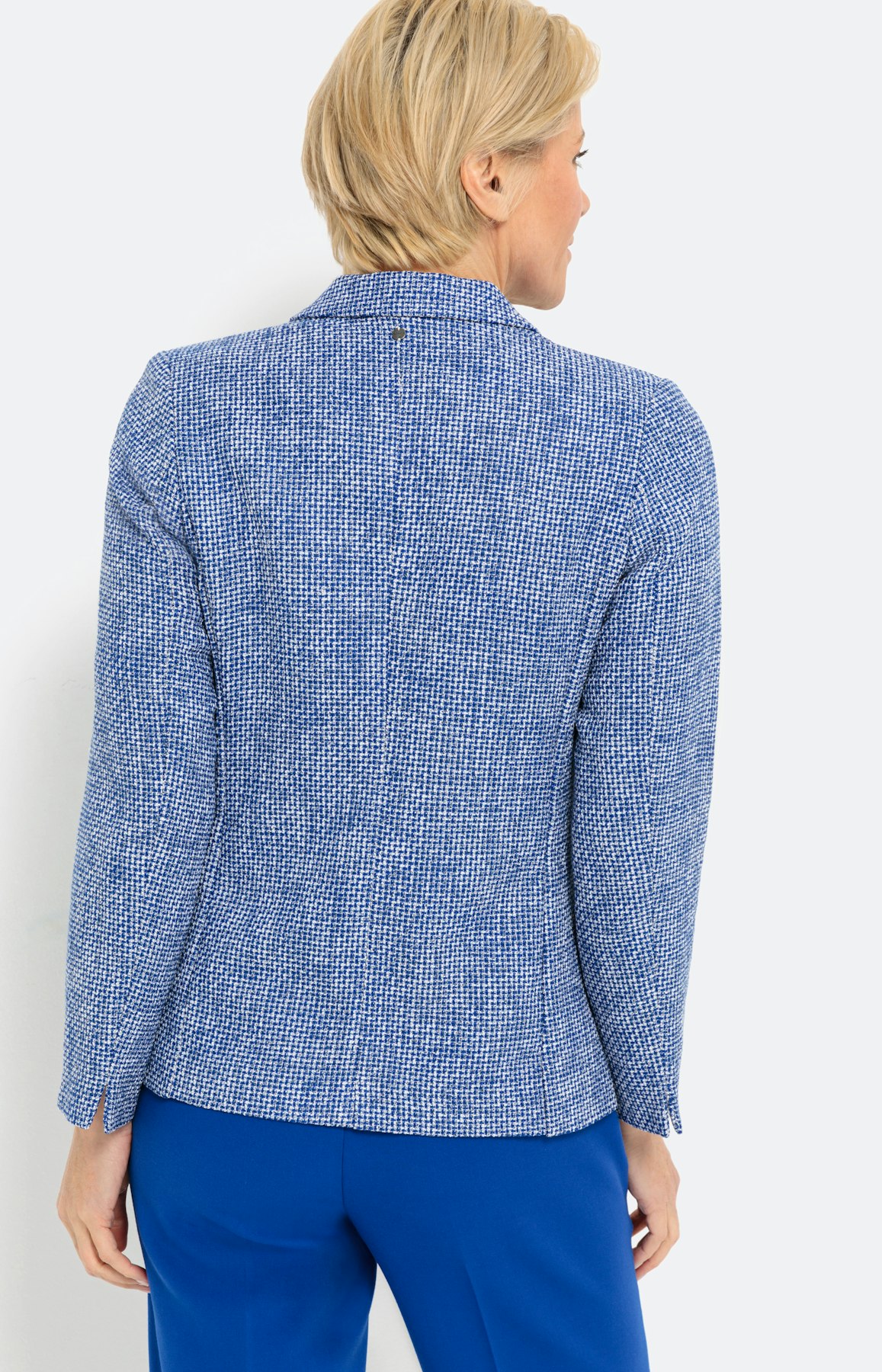 Klassieke blazer met structuur
