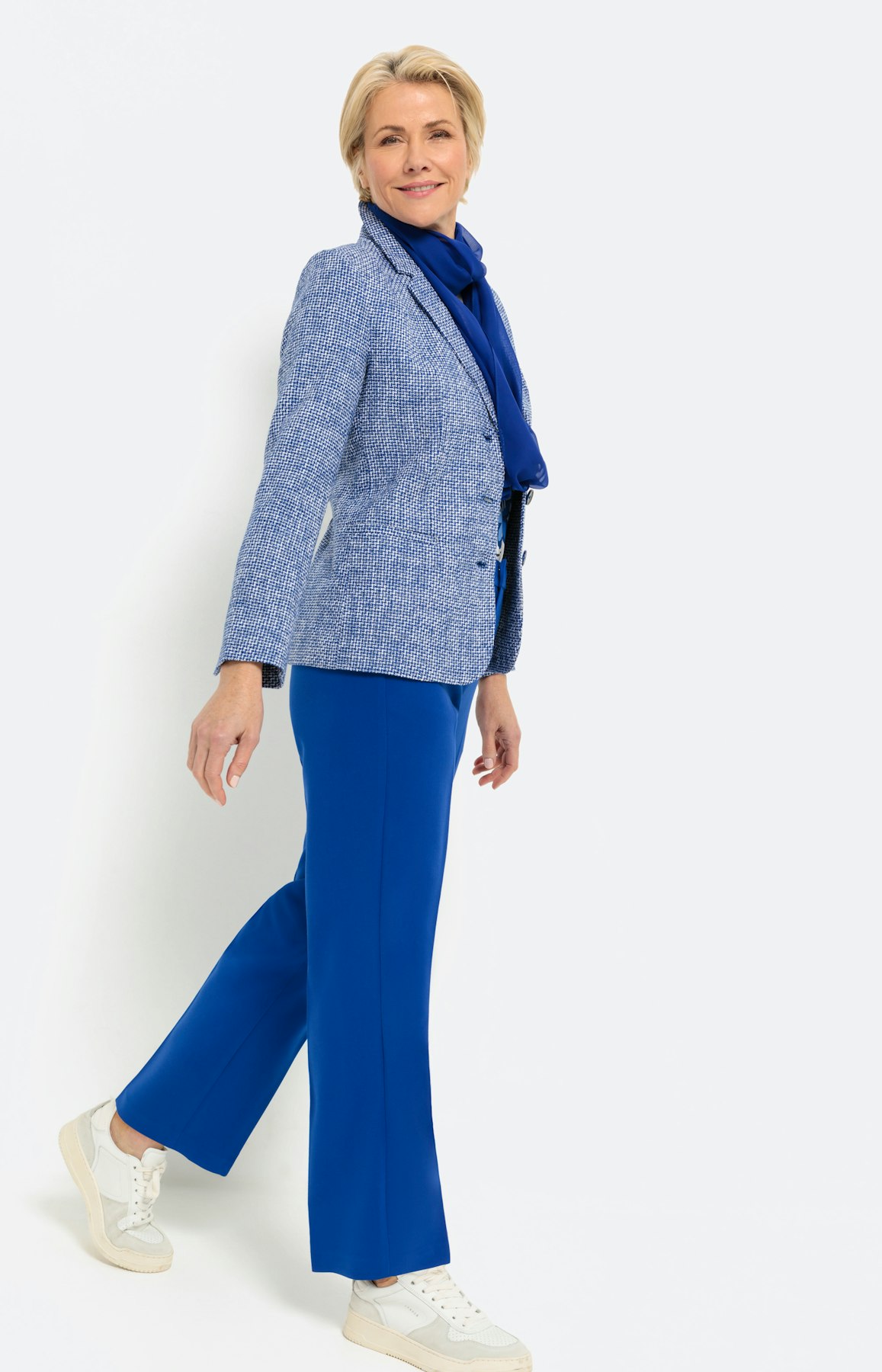 Klassieke blazer met structuur