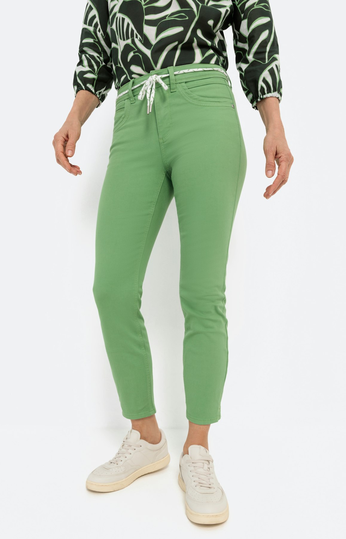 7/8 jeans, groen, 26 inch