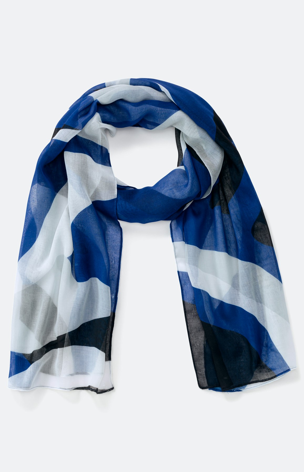 Gedessineerde sjaal in lichte kwaliteit