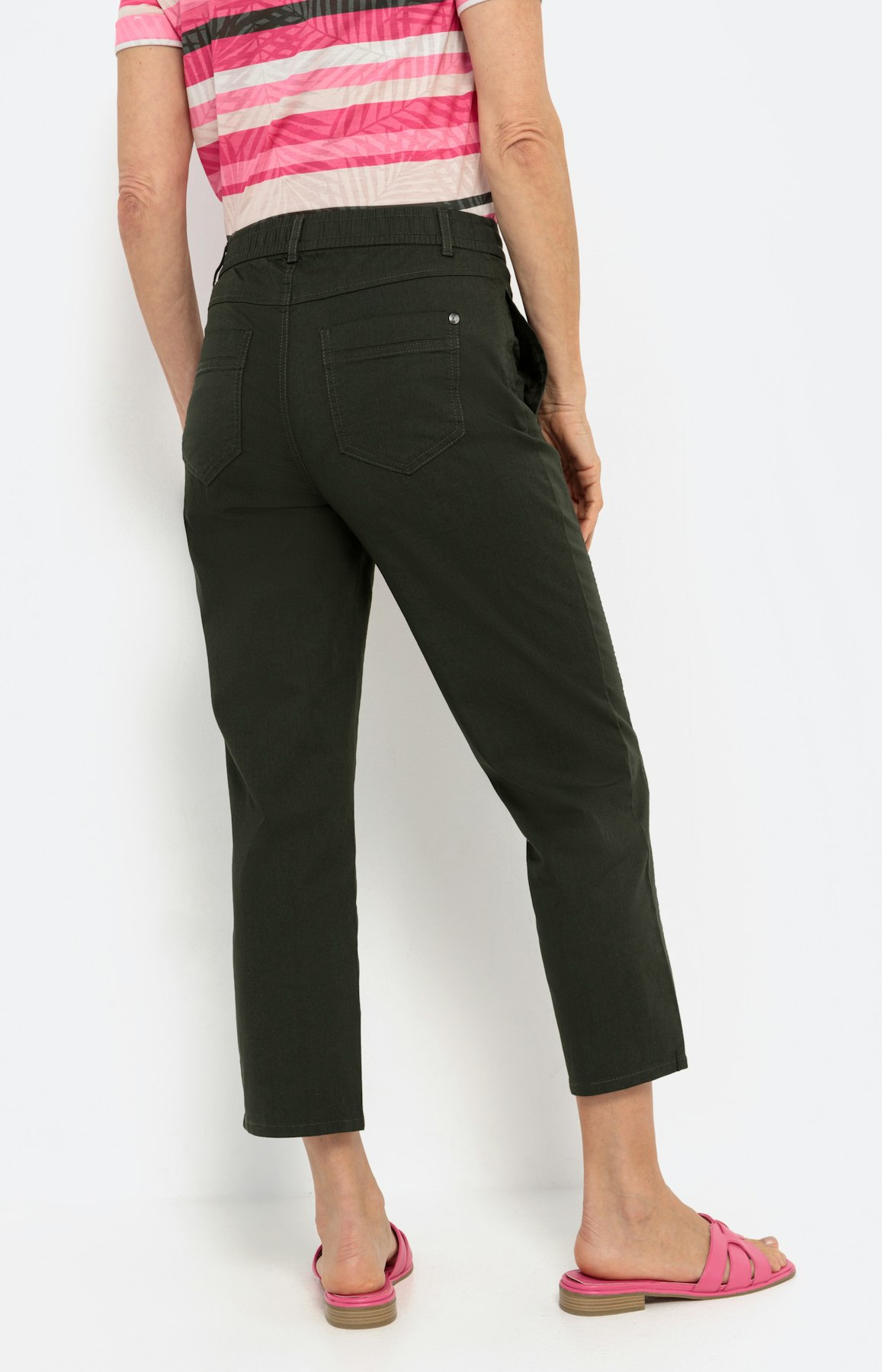 7/8 Hose, dunkelgrün