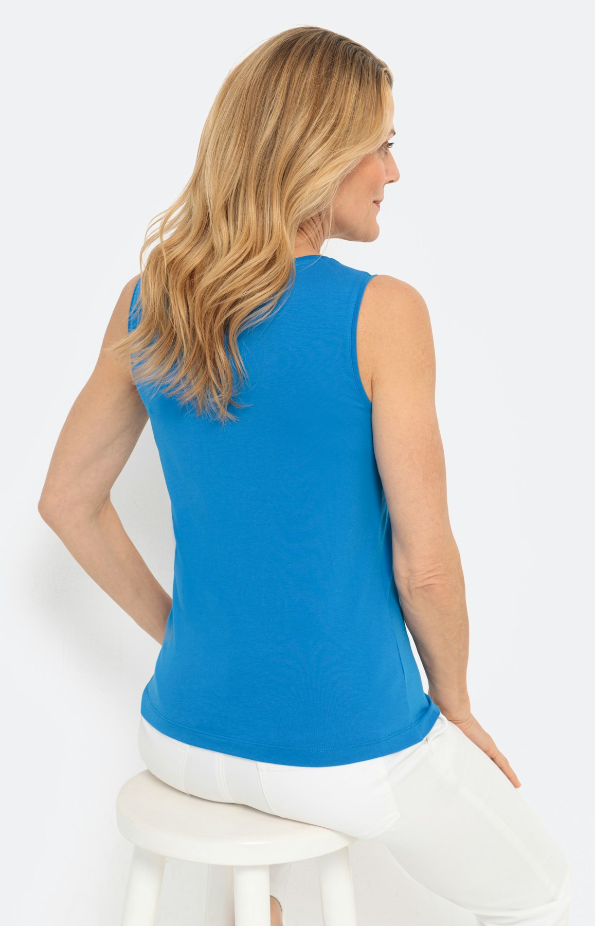 Basic Top, Bio Cotton, türkis