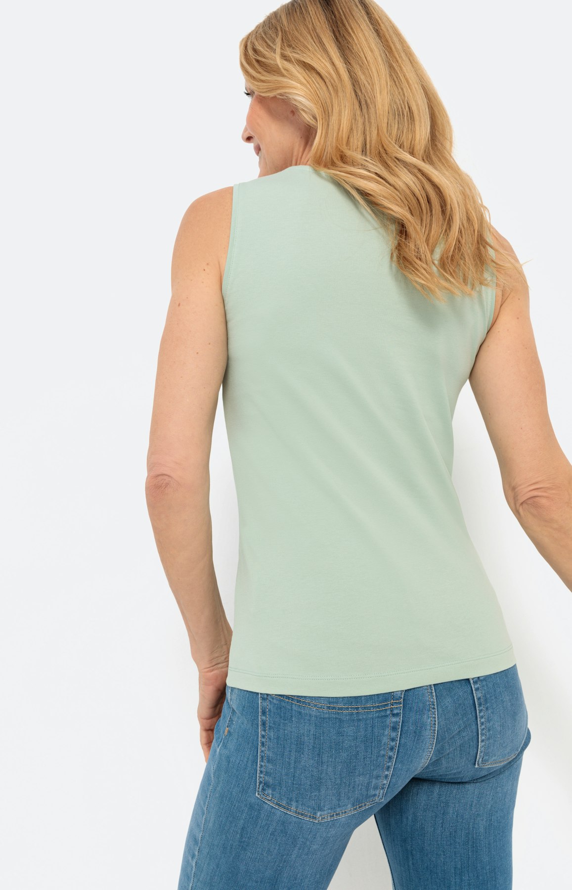 Basic Top , Bio Cotton, mint