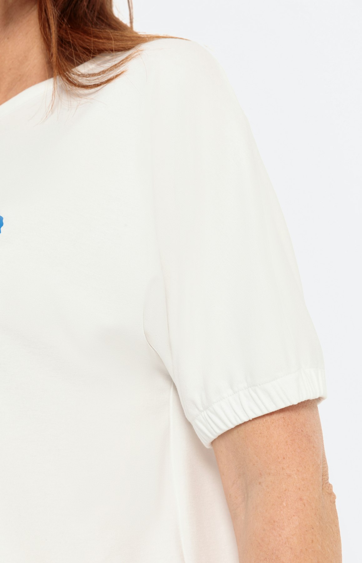 T-shirt met bloemenprint voor