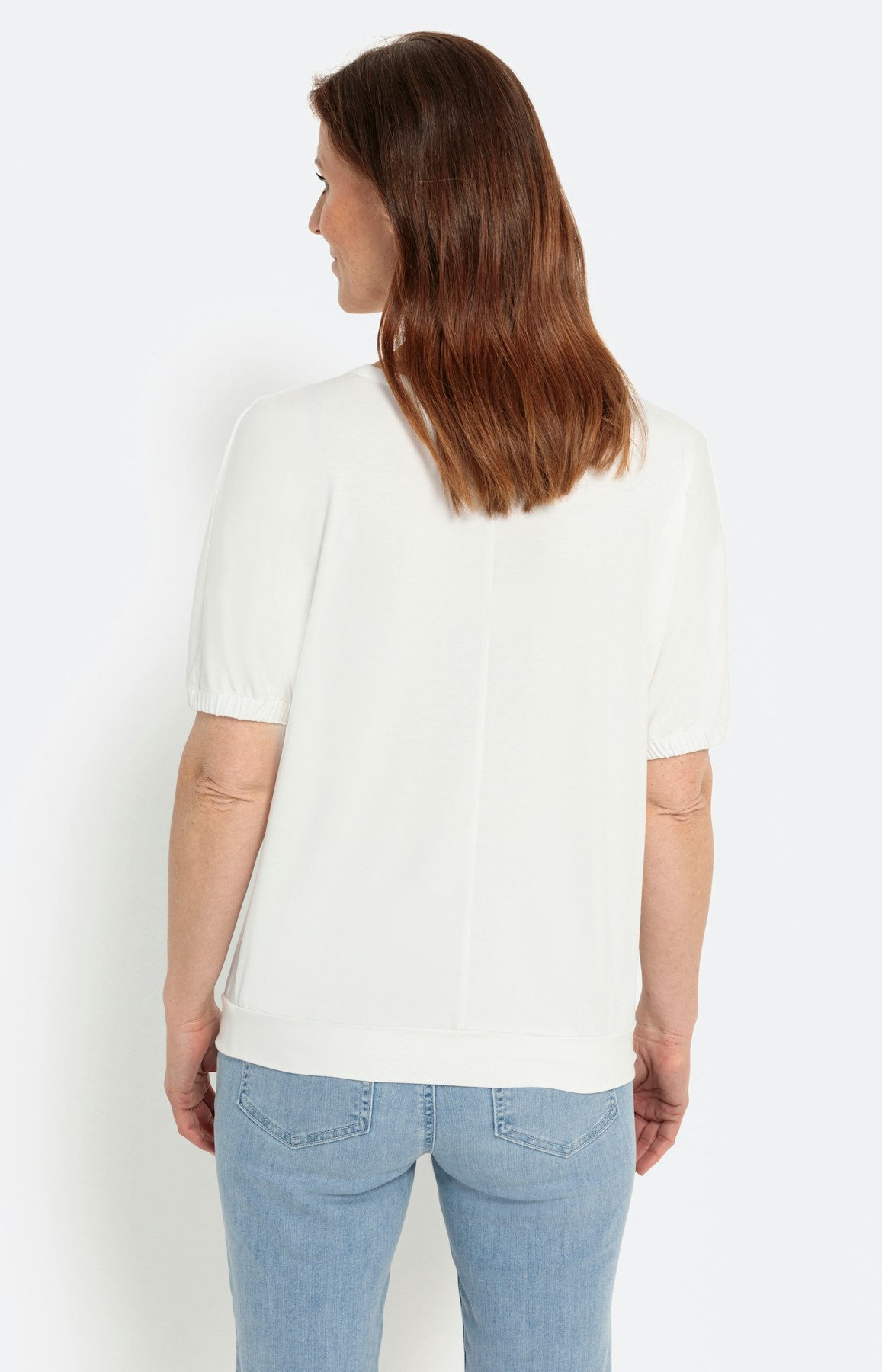 T-shirt met bloemenprint voor