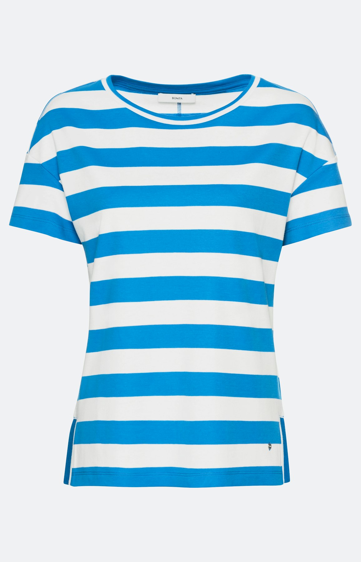 Gestreiftes T-Shirt mit Kurzarm